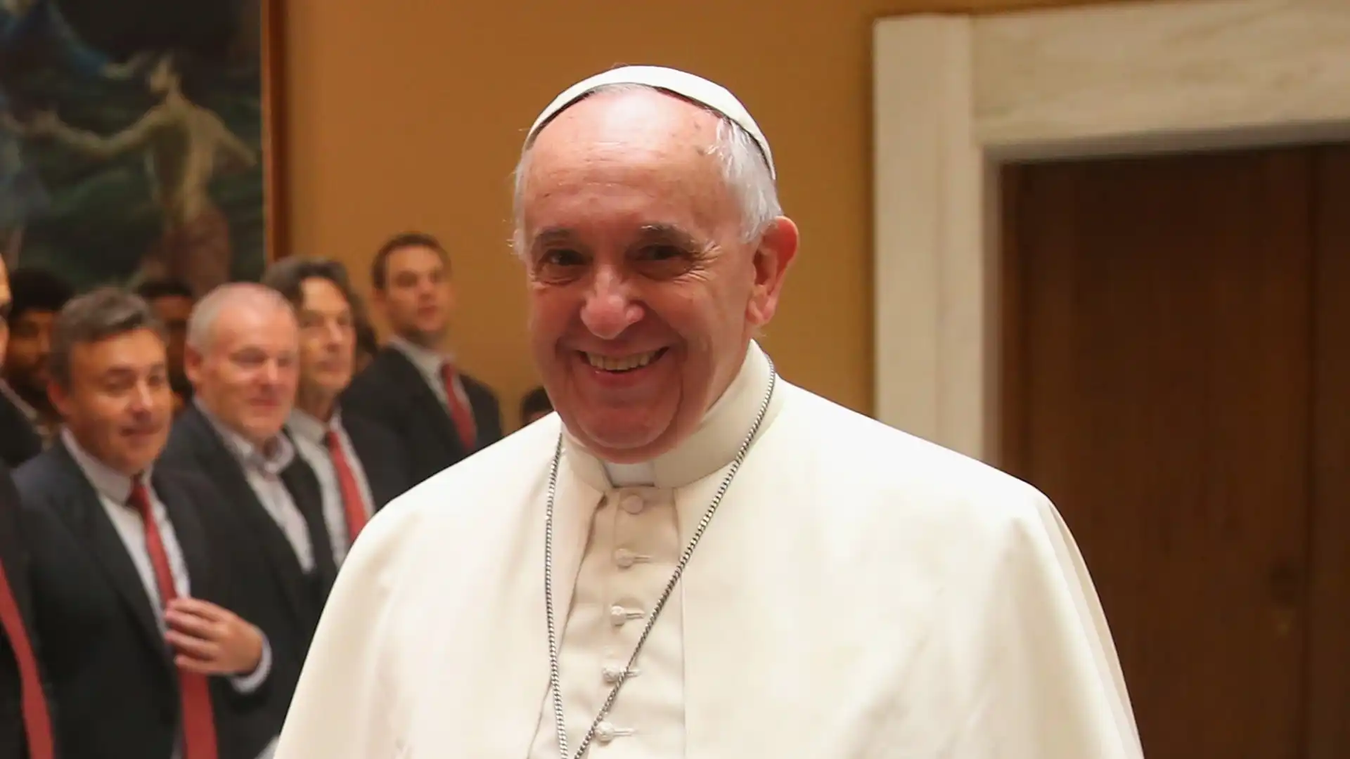 "Sono comunque tre grandi", ha concluso il primo Papa argentino della storia
