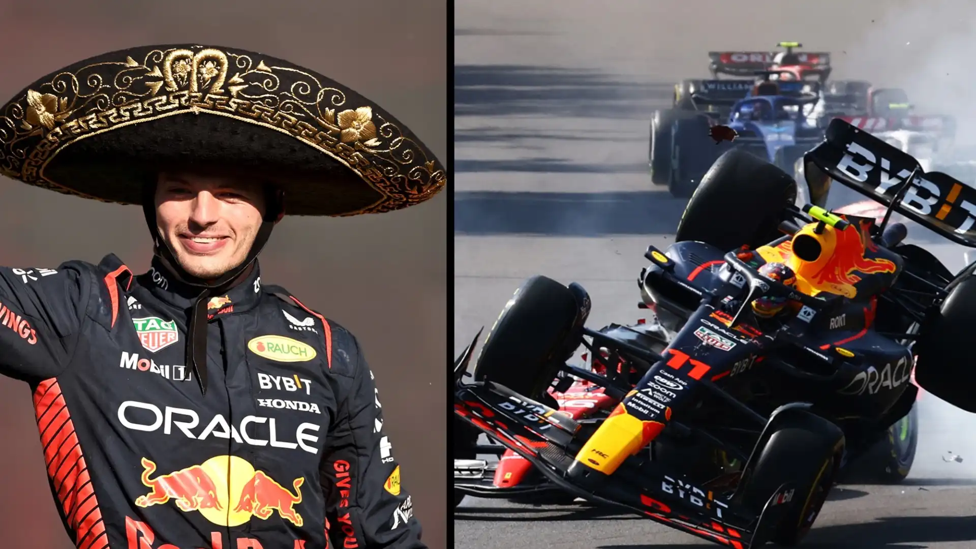 Max Verstappen non ha usato giri di parole per commentare l'incidente di Sergio Perez