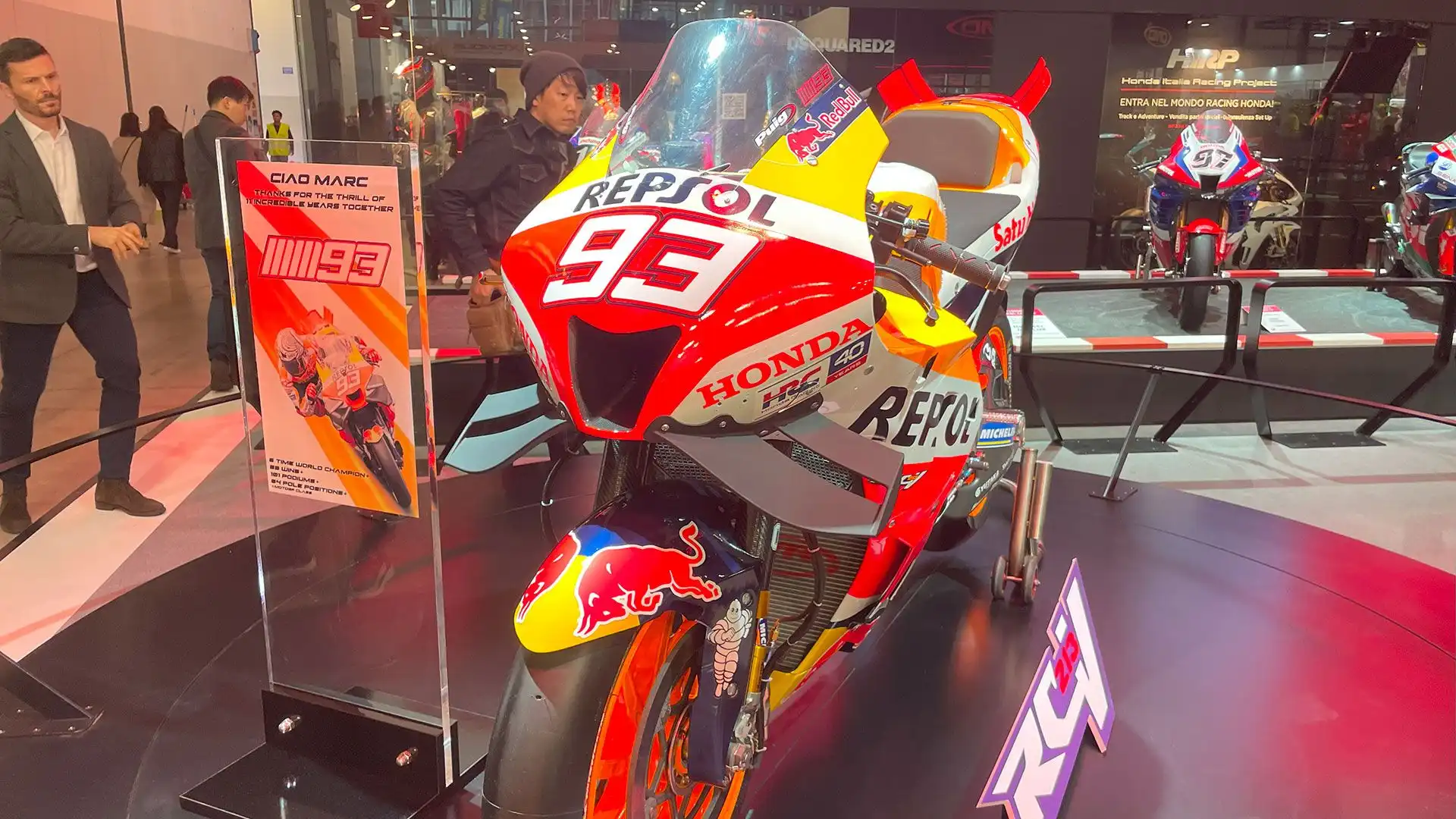 La Honda RC213V ha ottenuto 81 vittorie in MotoGp