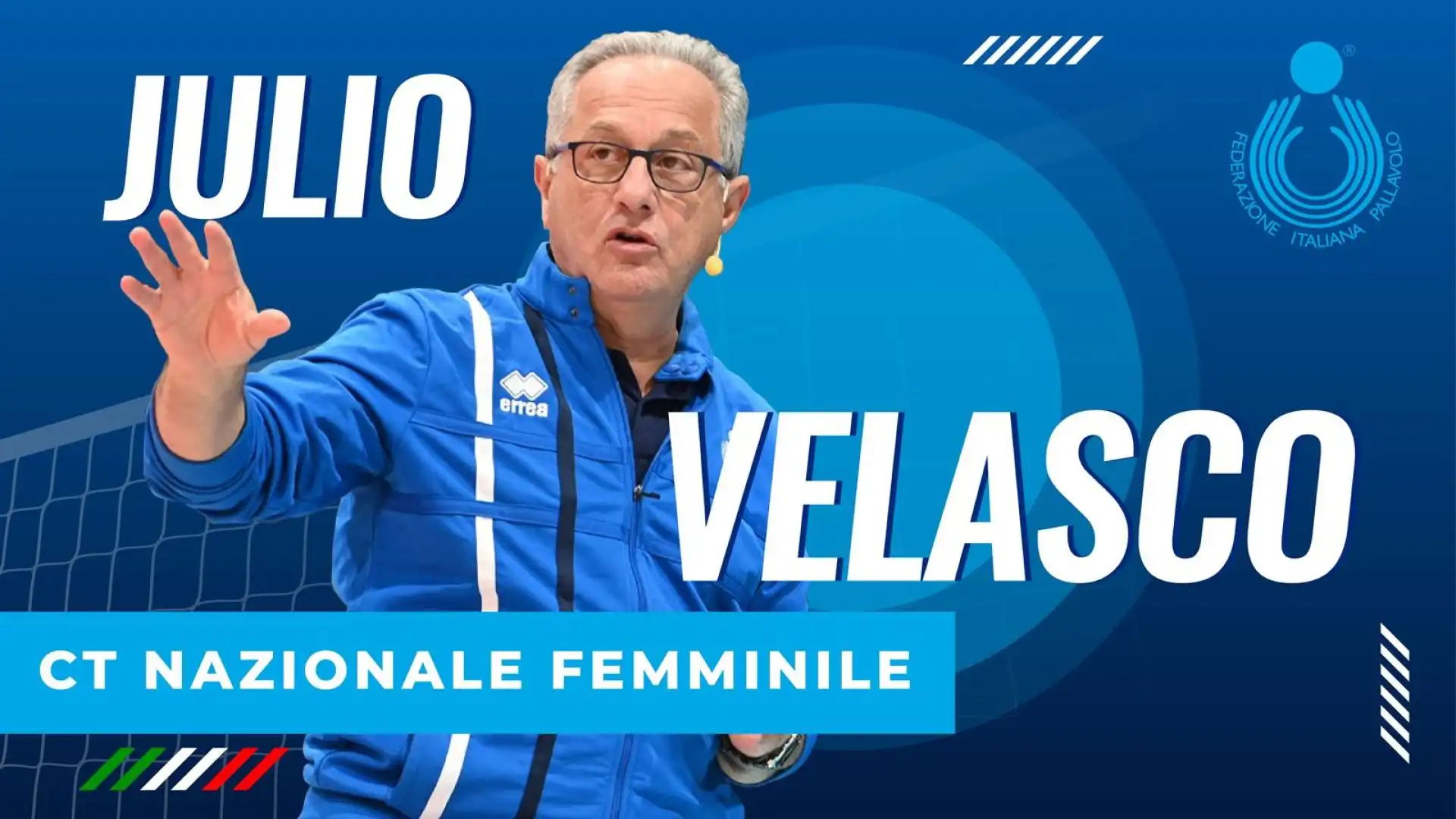 UYBA Volley Busto Arsizio comunica che da ogg, giorno in cui sarà presentato come nuovo ct della Nazionale, i il tecnico Julio Velasco non è più l'allenatore della squadra.