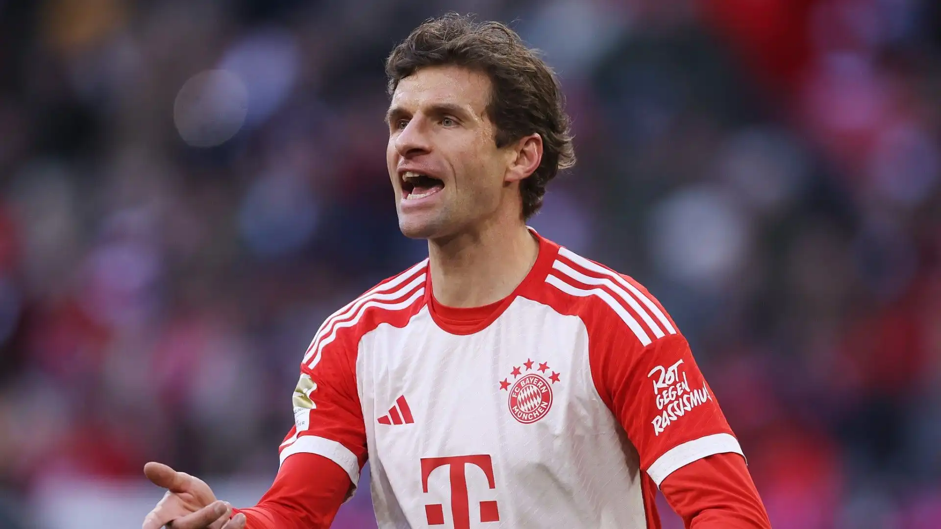 Al minuto 61 Thomas Muller ha lasciato il posto a Tel