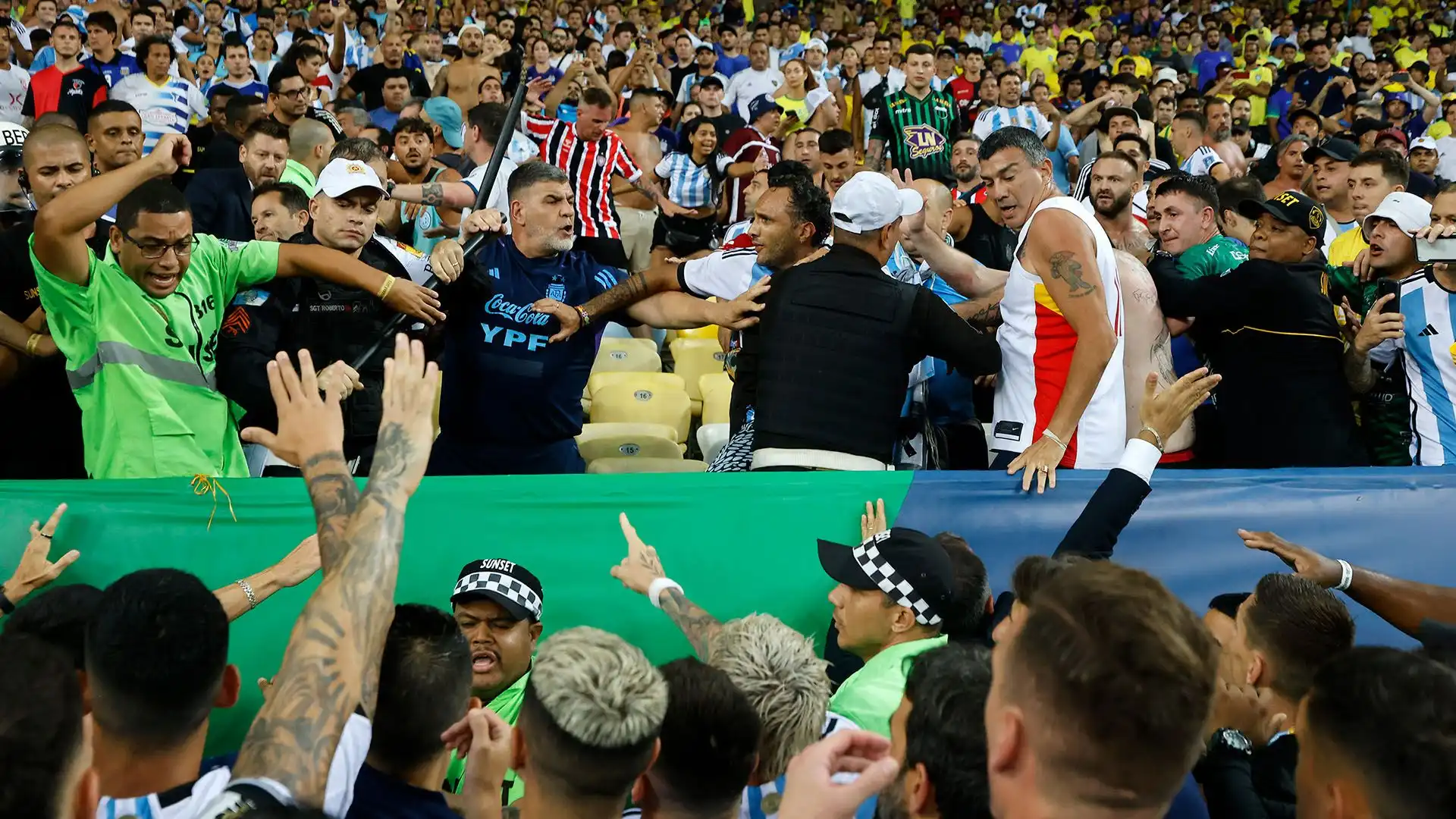 Allo stadio erano presenti circa 3'000 tifosi argentini