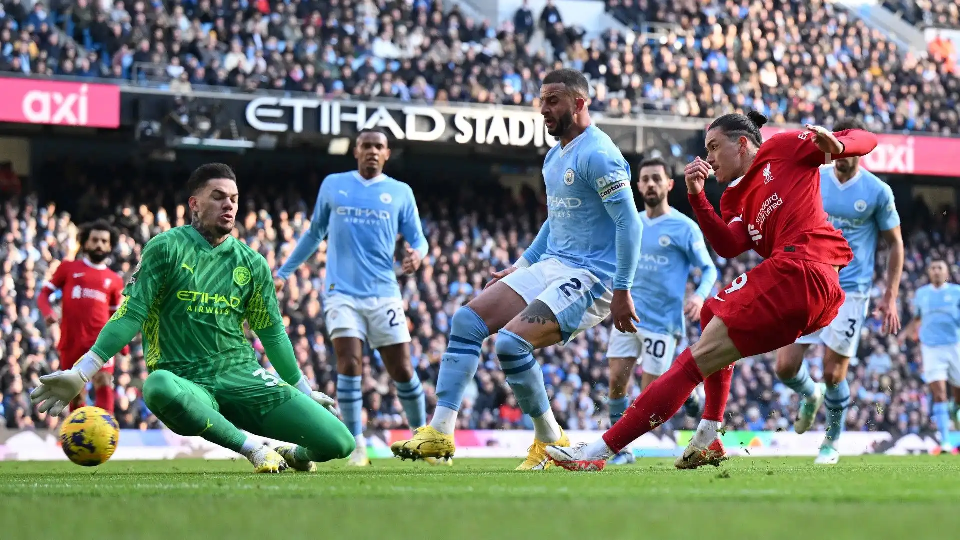 Il Manchester City domina ma non vince: le foto del big match