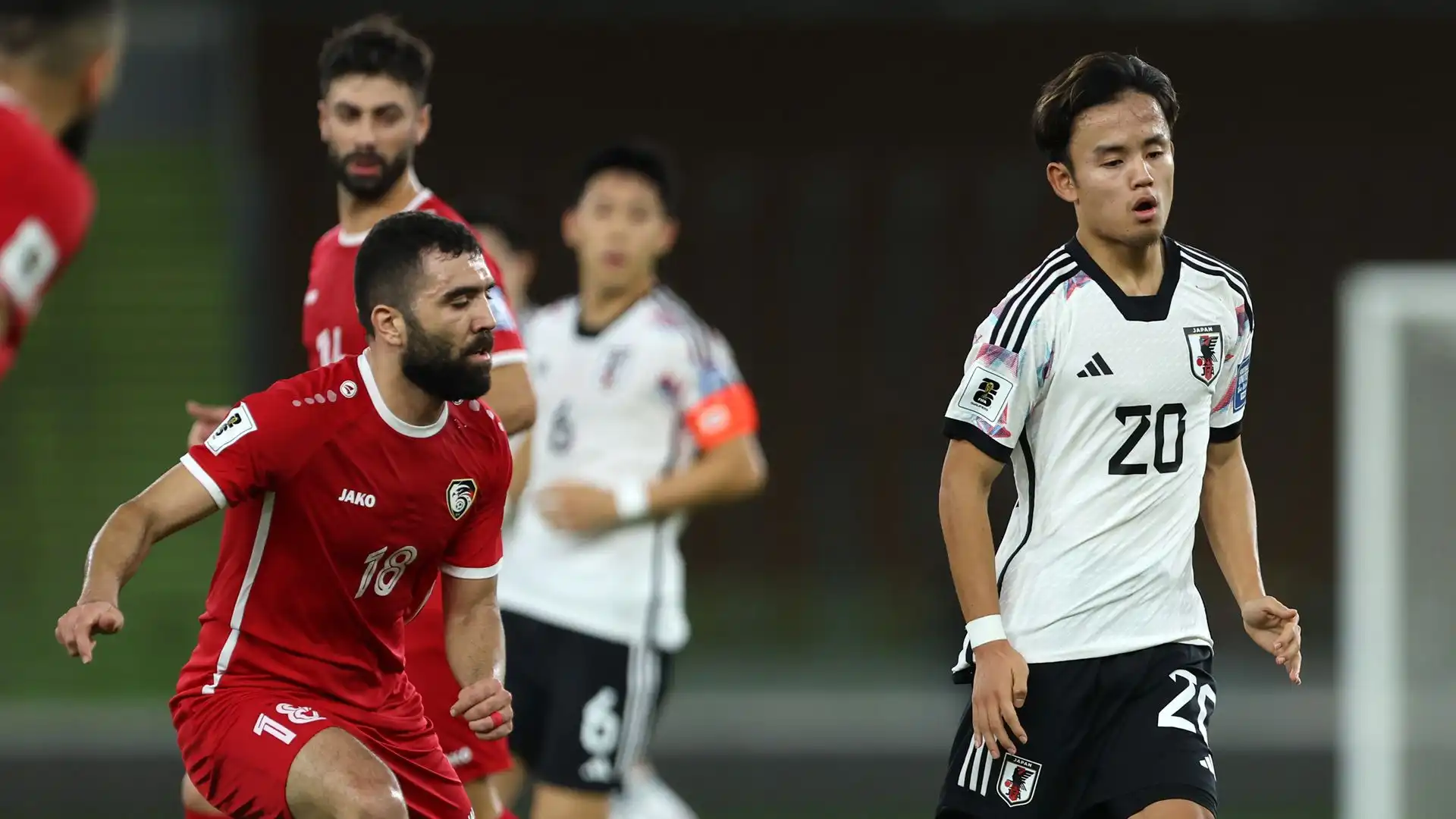 Il Giappone ha vinto 5-0 con la Siria