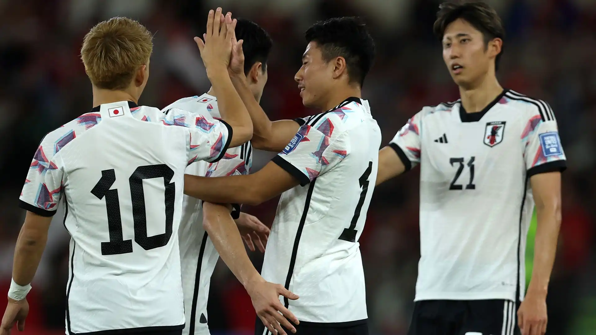 Sugawara e Hosoya hanno segnato i gol del secondo tempo