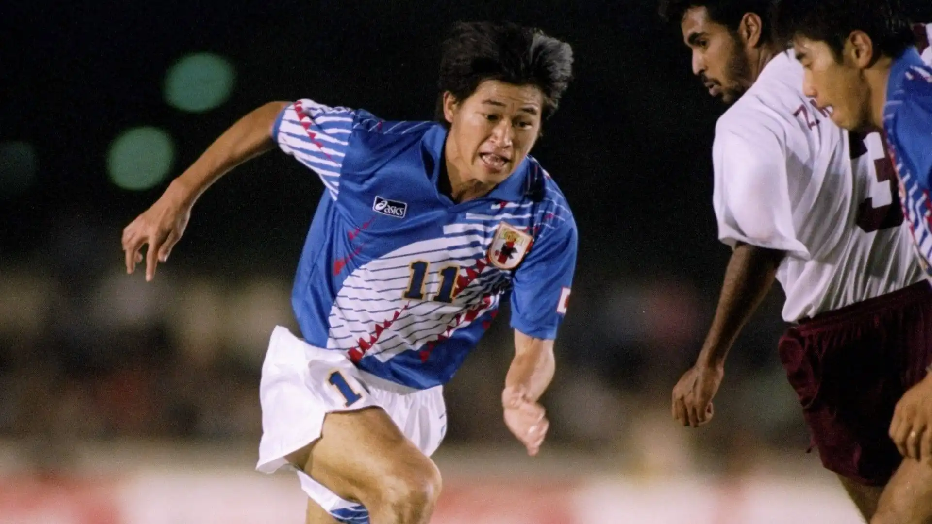 2- Al secondo posto c'è la leggenda Kazuyoshi Miura, che in 55 partite ha segnato 42 gol