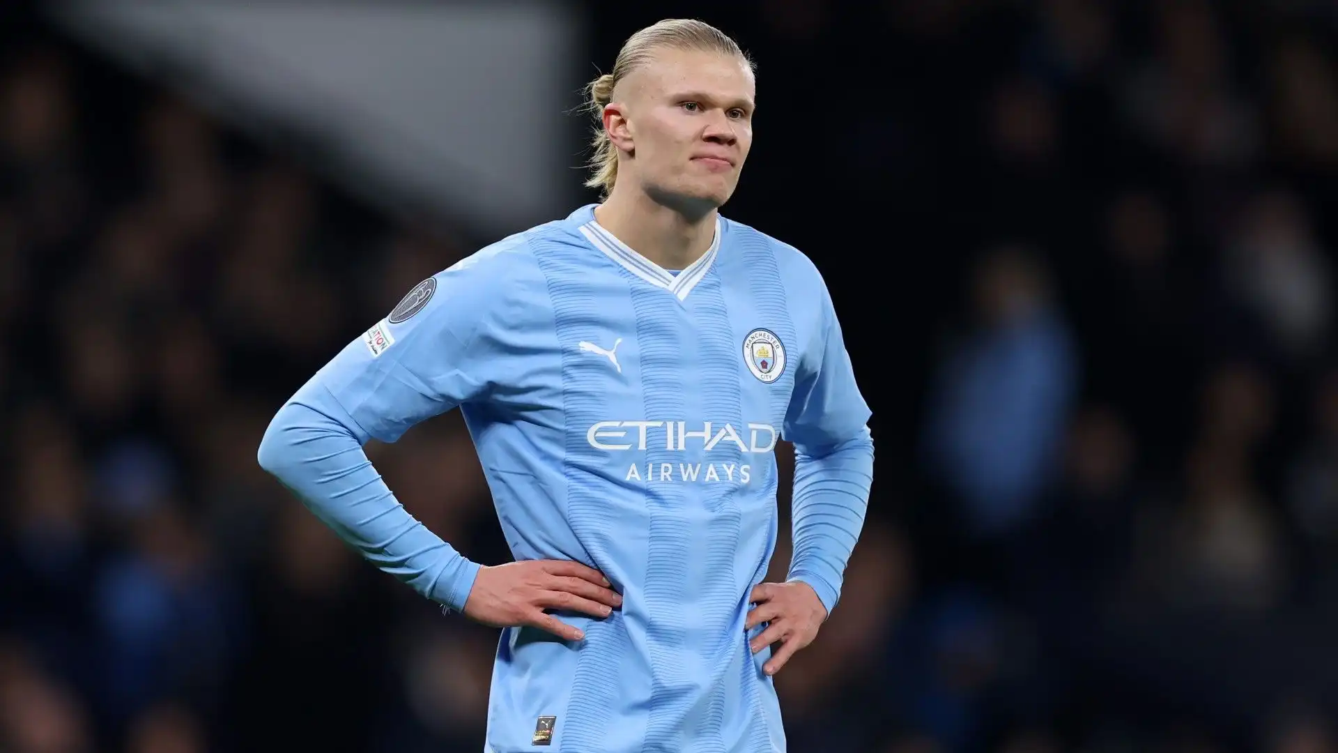 Erling Haaland gioca nel Manchester City dal 2022