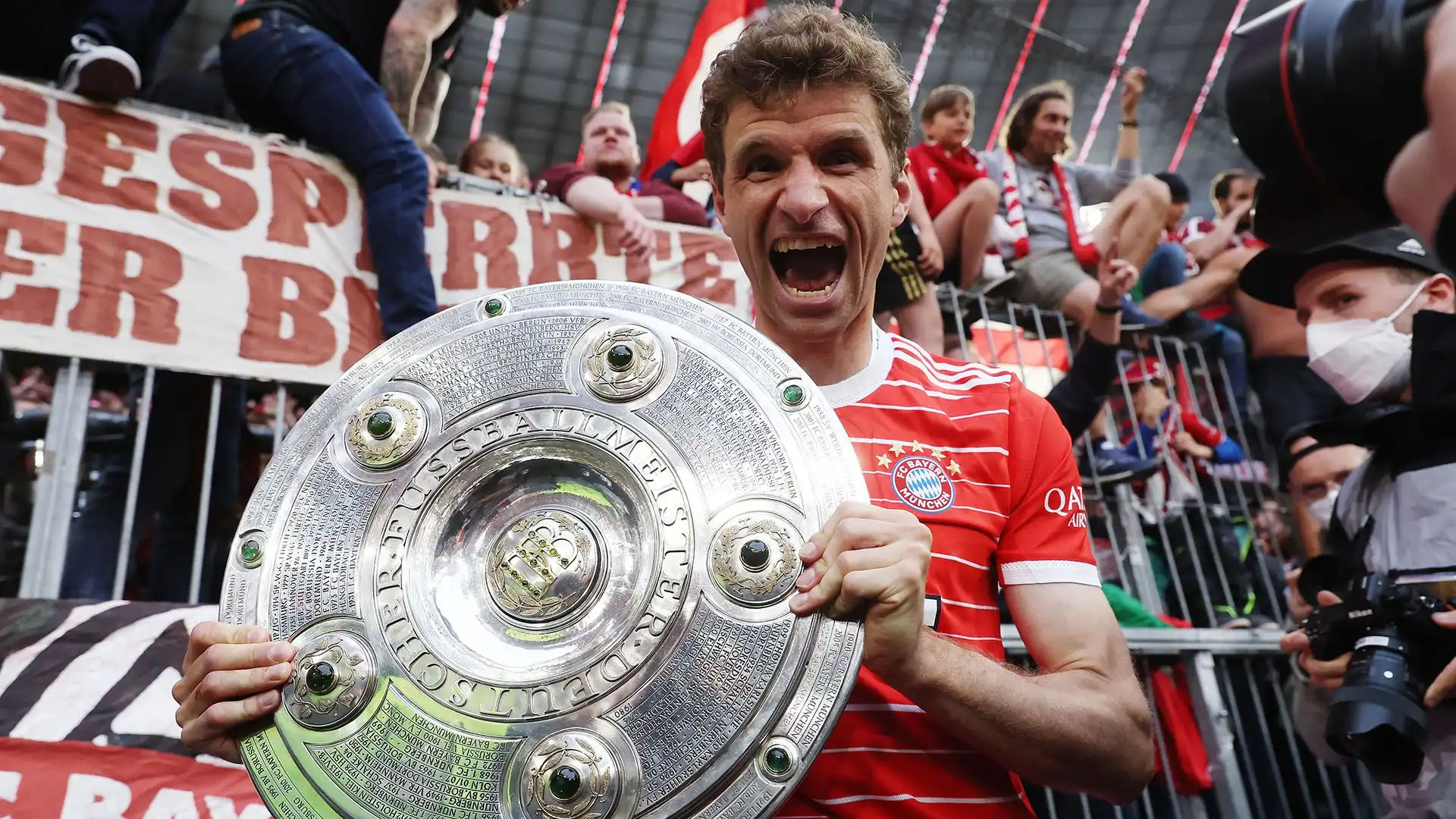 Müller detiene il record di vittorie del campionato tedesco, con ben 12 titoli