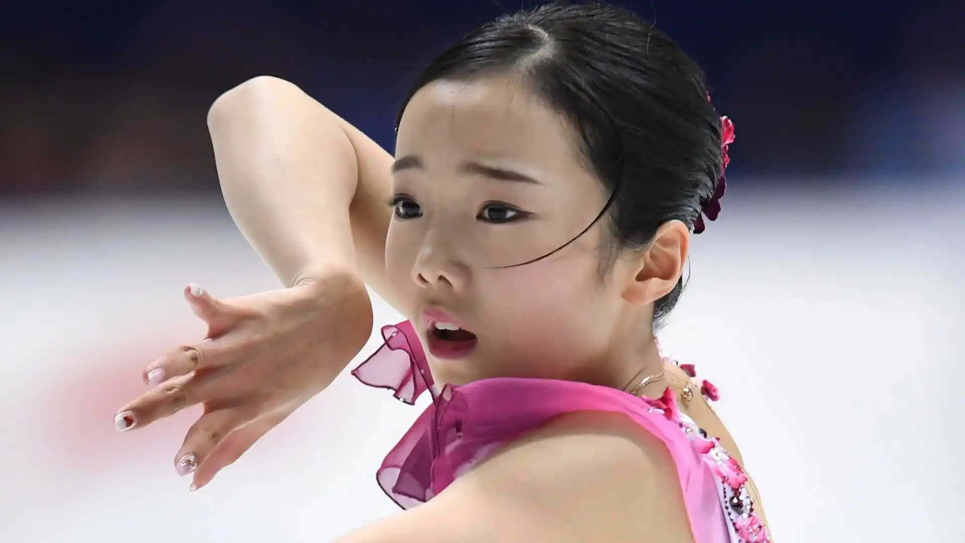 Marin Honda è una pattinatrice artistica su ghiaccio giapponese