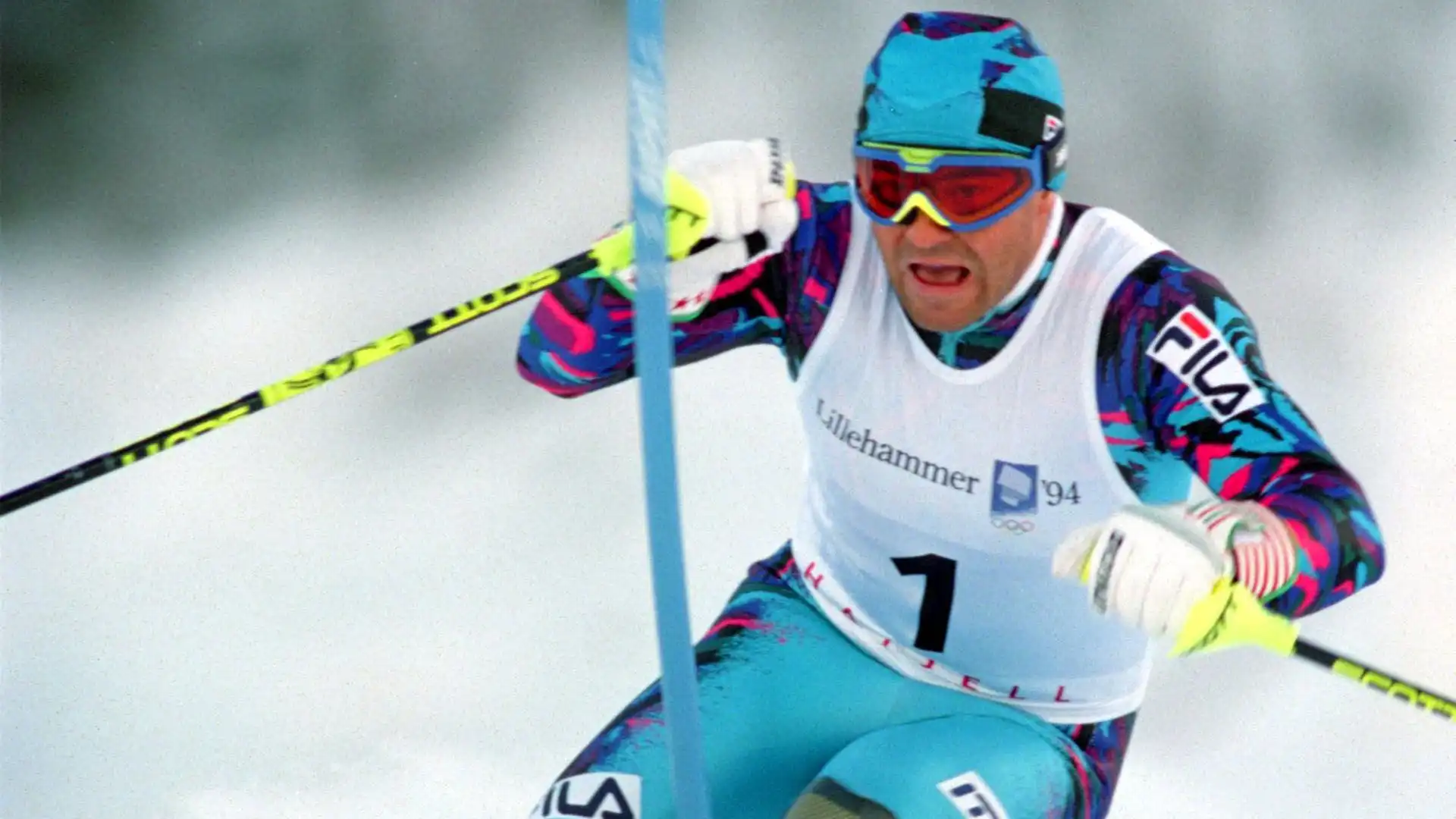 Tomba è stato il primo atleta a vincere due ori nella stessa specialità dello sci alpino per due edizioni consecutive (Calgary 1988 e Albertville 1992)