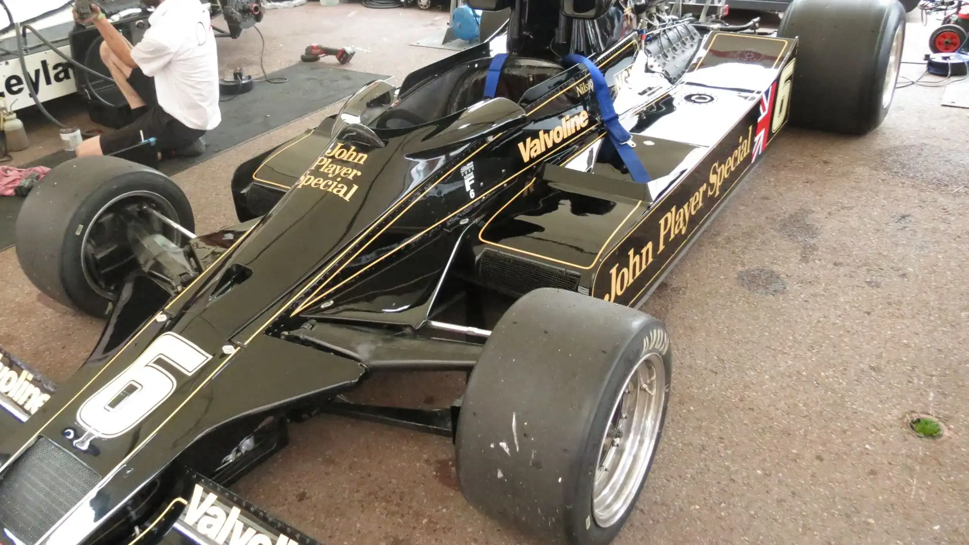 Anche Andretti correva per la Lotus