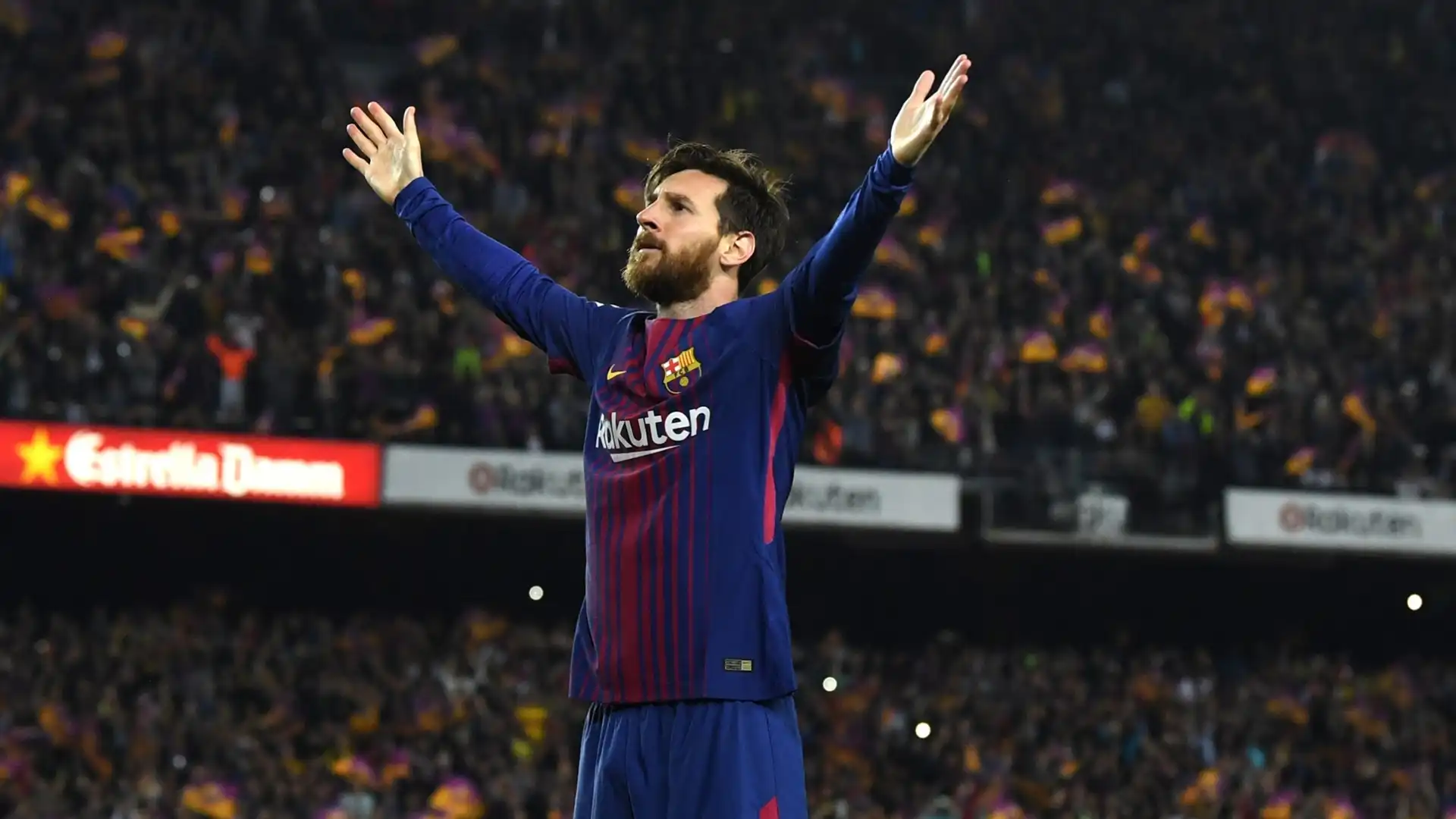 Lionel Messi (Calcio). Contratto con il Barcellona da 674 milioni di dollari, 2017-2021.