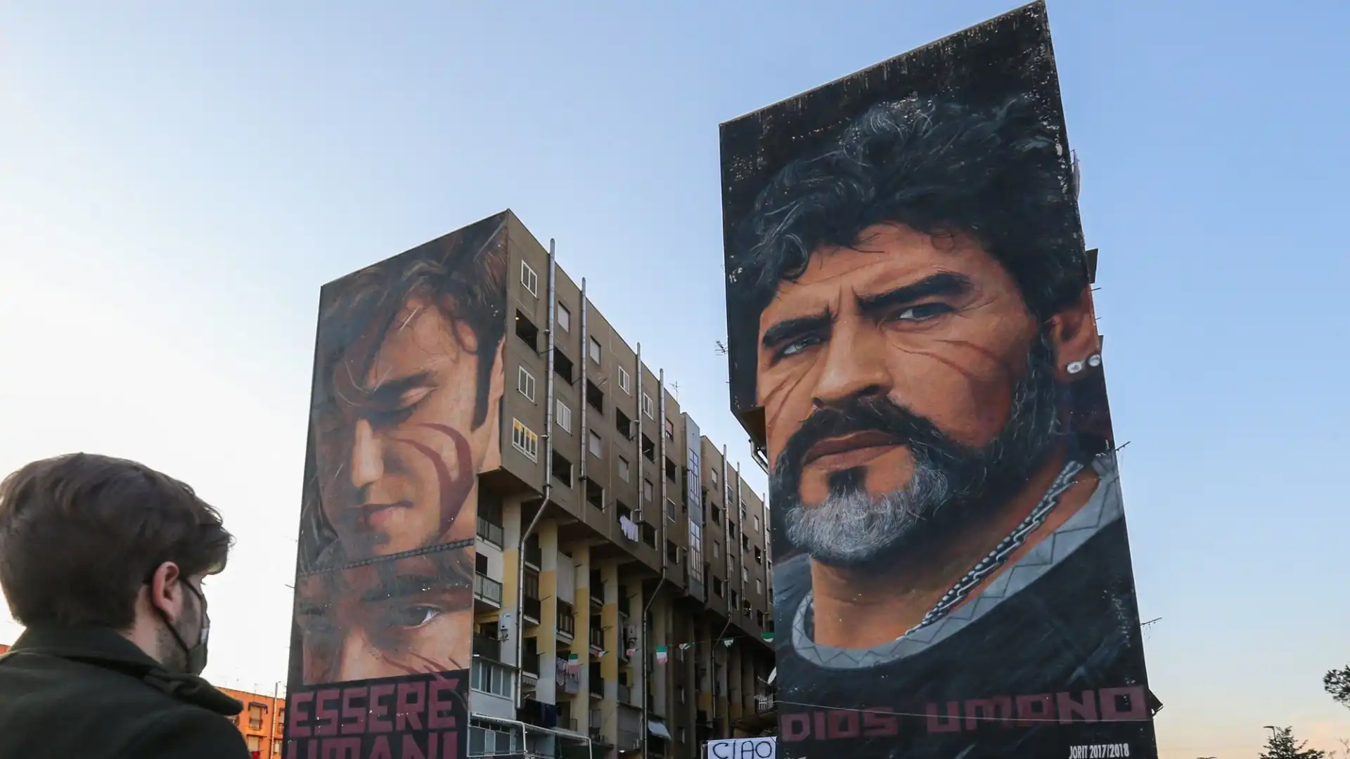 Addio al murale di Diego Armando Maradona a San Giovanni a Teduccio