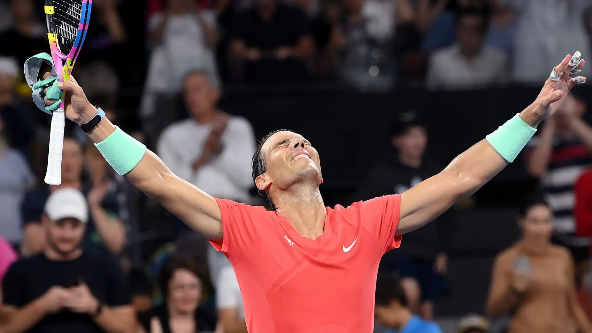 Nadal si è imposto con i parziali di 7-5, 6-1 in un'ora e 30 minuti di gioco