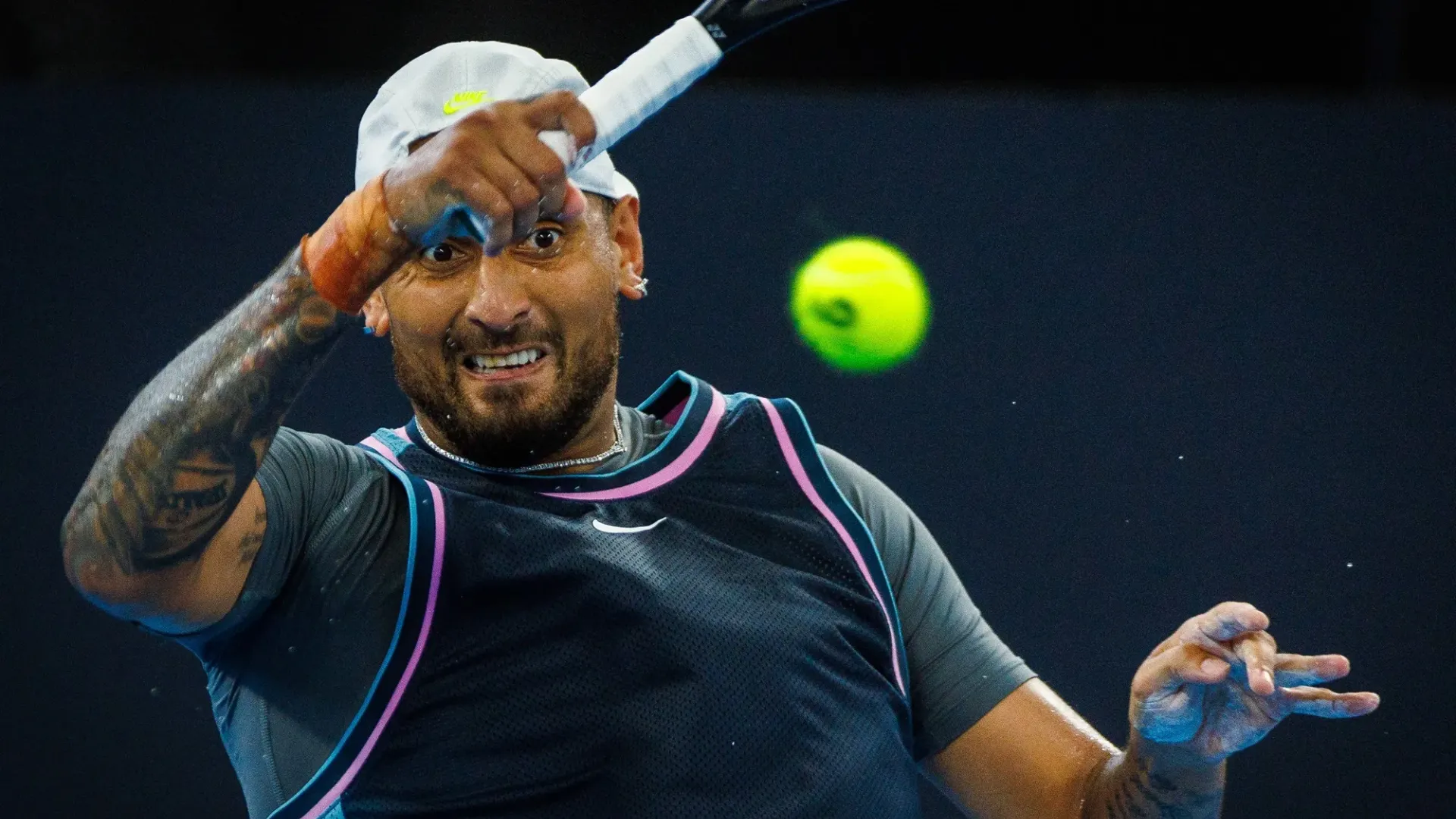 Perricard è stato bravo a sfruttare il calo di Kyrgios nel terzo set