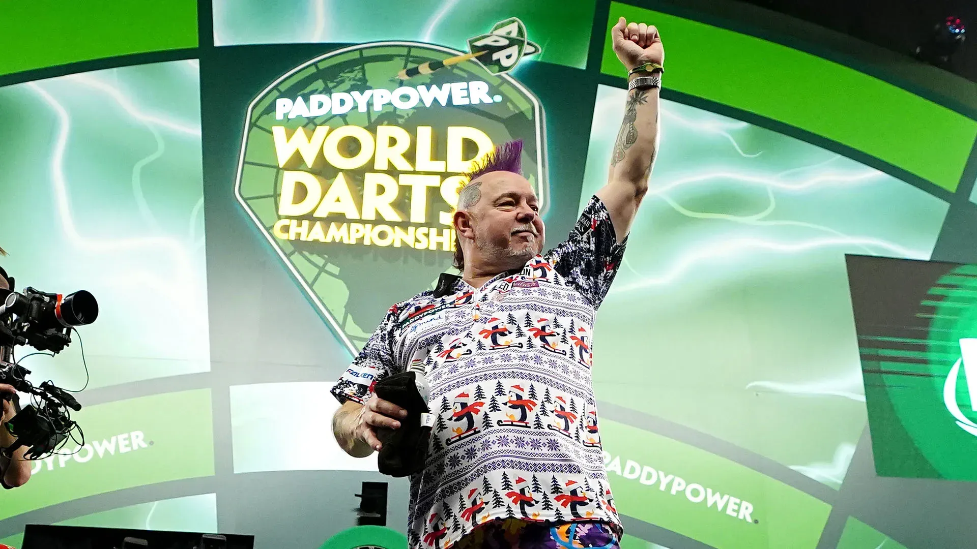 54 anni, Peter Wright ha vinto il campionato del mondo nel 2020 e nel 2022