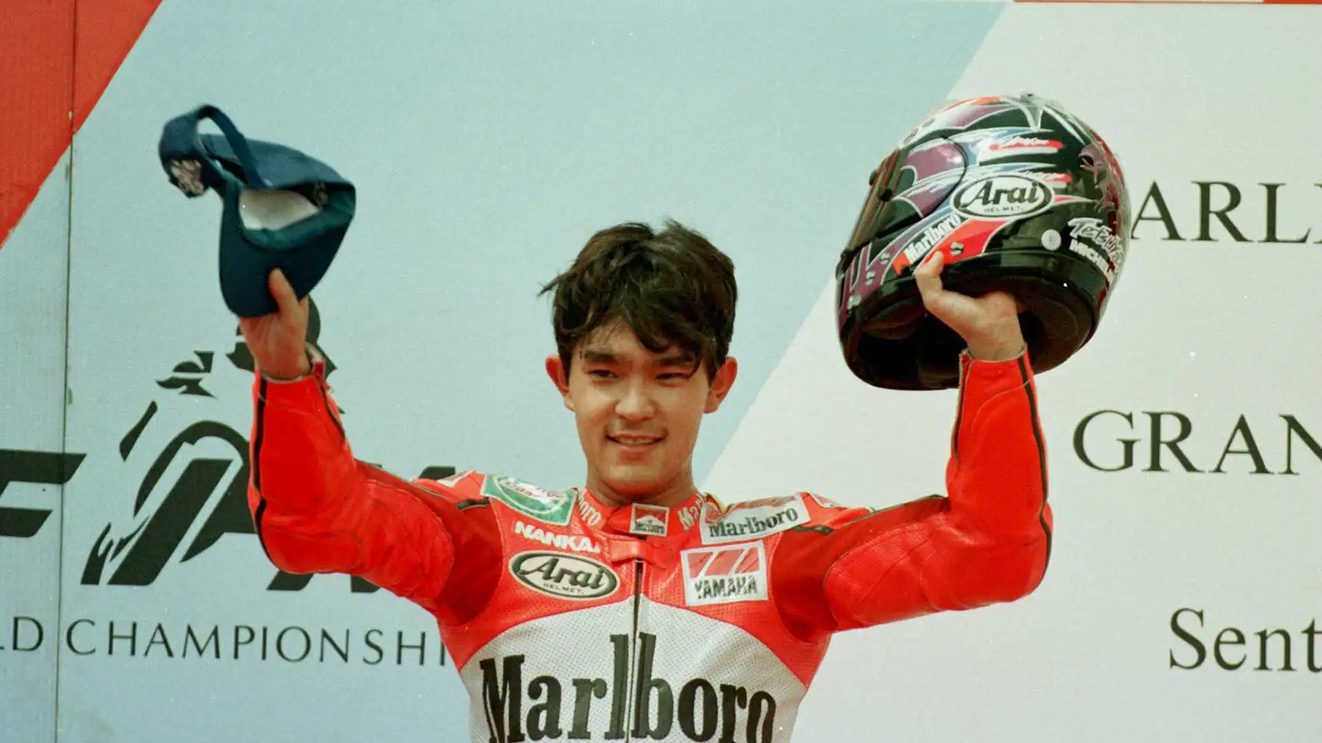 Tetsuya Harada: campione del mondo della classe 250 nel 1993 in sella alla Yamaha. 17 vittorie nel motomondiale.