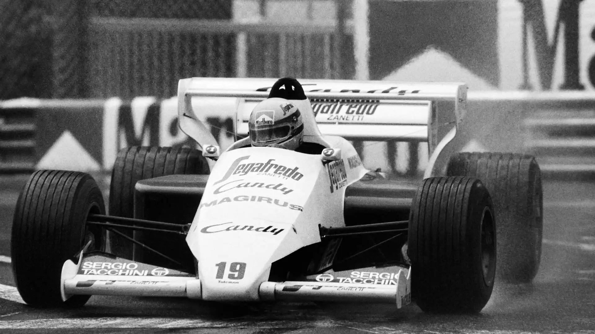 Senna corse soltanto nel 1984 con la Toleman