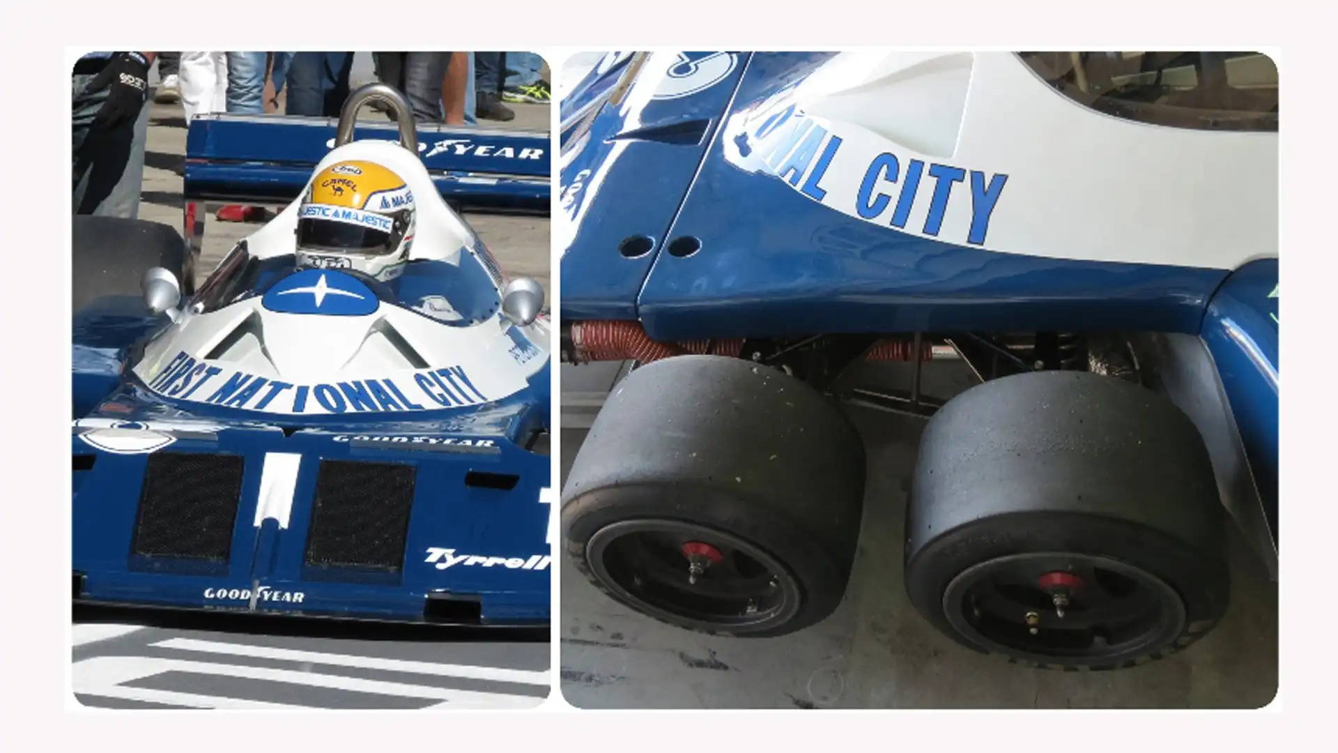 Una macchina entrata nella storia: la Tyrrell a 6 ruote