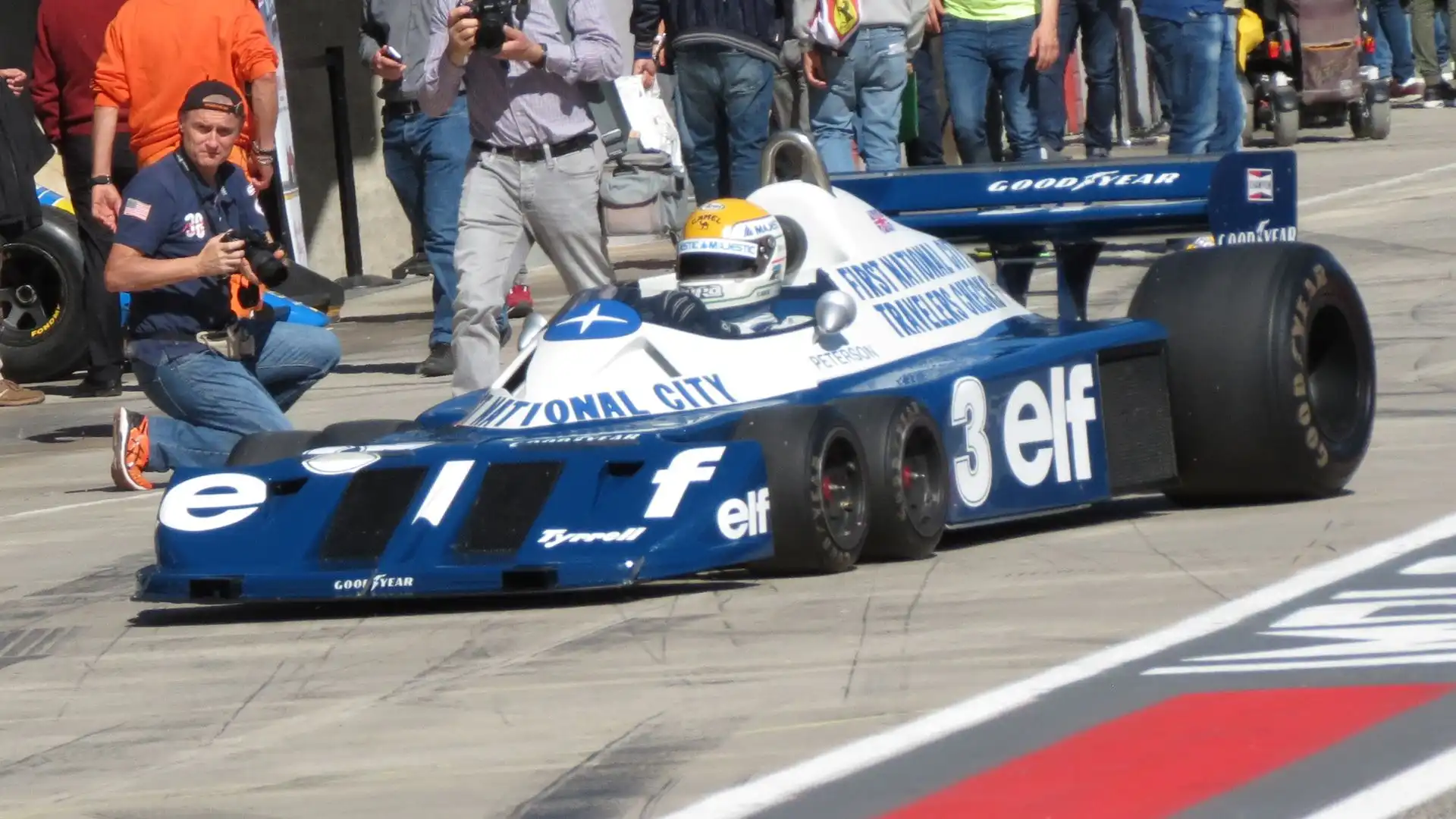 Nel 1976 Ken Tyrrell fece esordire la P34 nel Gran premio di Spagna