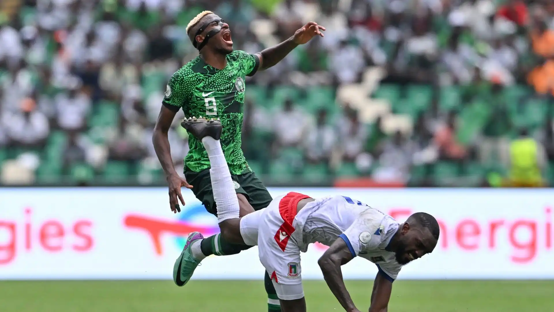 La Nigeria era considerata strafavorita per la vittoria contro la cenerentola del girone, ma è rimasta sorpresa dal gol al 36' di Salvador
