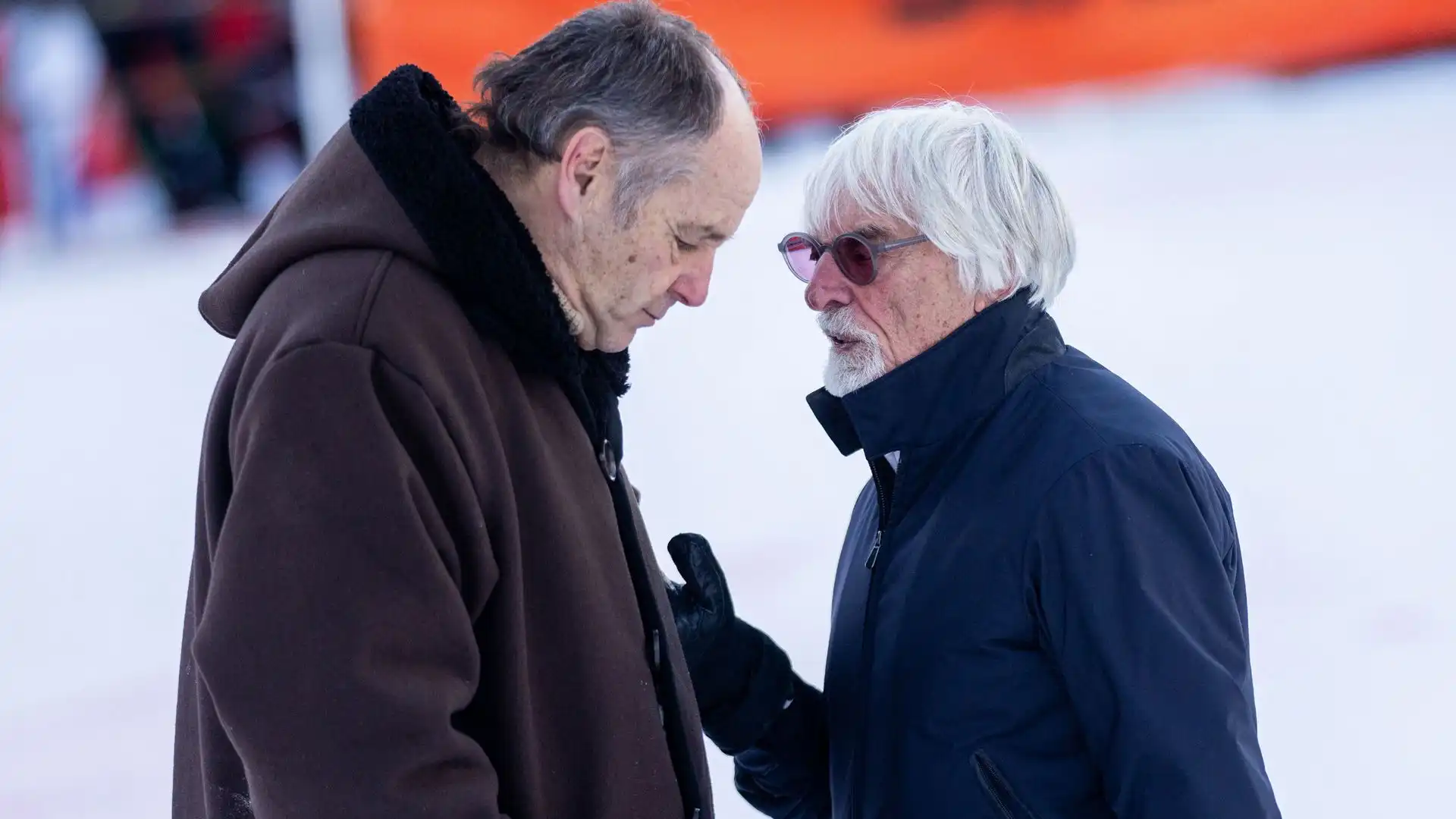 Bernie ha parlato a lungo con Gerhard Berger