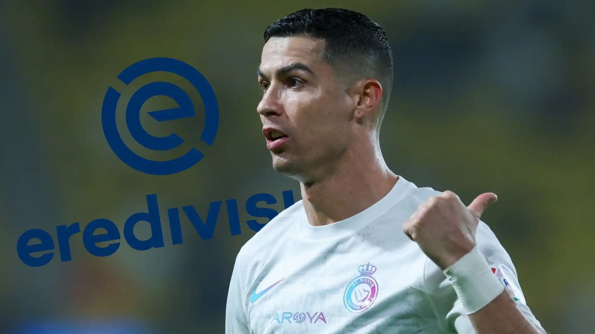 Cristiano Ronaldo studia lo scherzetto all'Eredivisie: foto