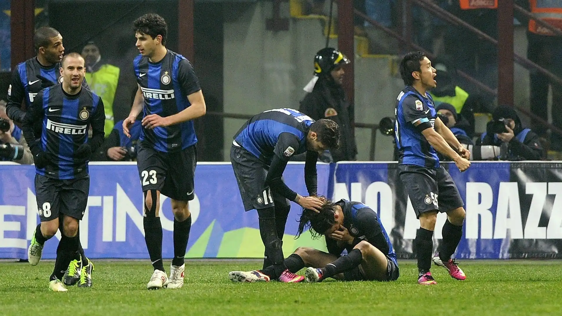 Le foto dell'ex Inter che ora gioca tra i dilettanti