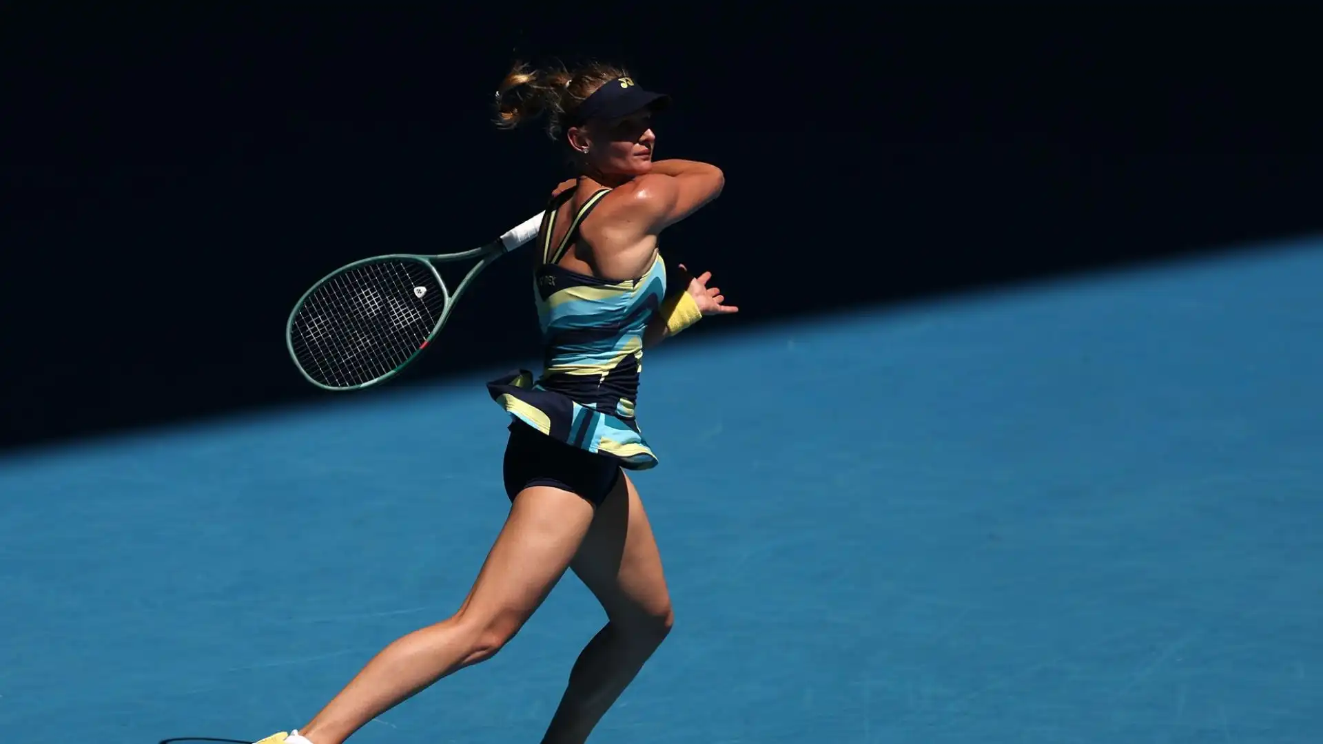 L'atleta ucraina è la seconda tennista della storia a raggiungere le semifinali del torneo del Grande Slam di Melbourne partendo dalle qualificazioni
