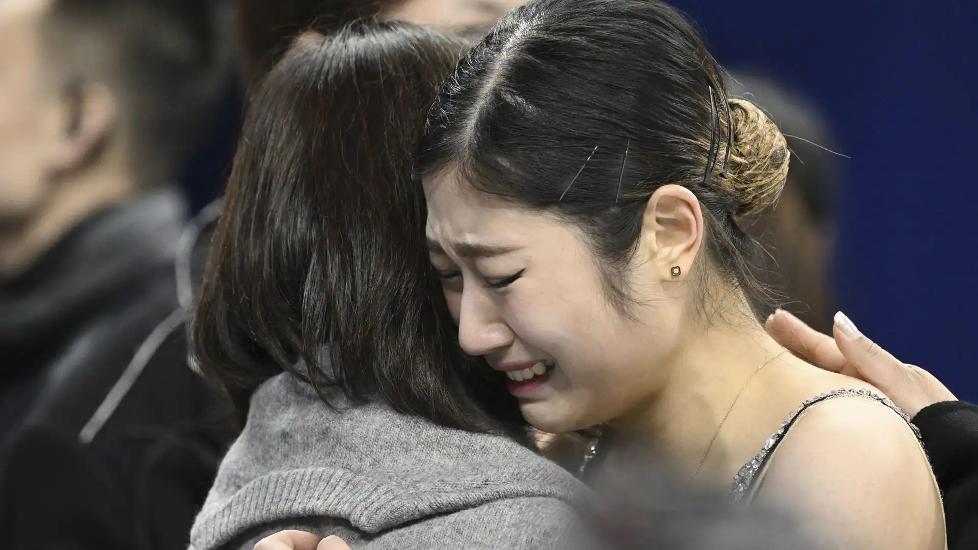 Lee Hae-in non ha saputo trattenere le lacrime per il dispiacere