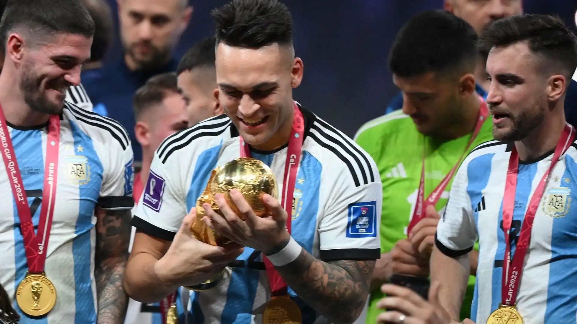 Lautaro Martinez (Inter) ha trionfato in Qatar nel 2022