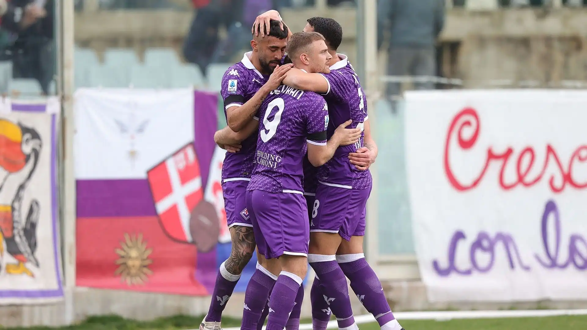 Domenica pomeriggio la Fiorentina ha demolito il Frosinone con il risultato di 5-1
