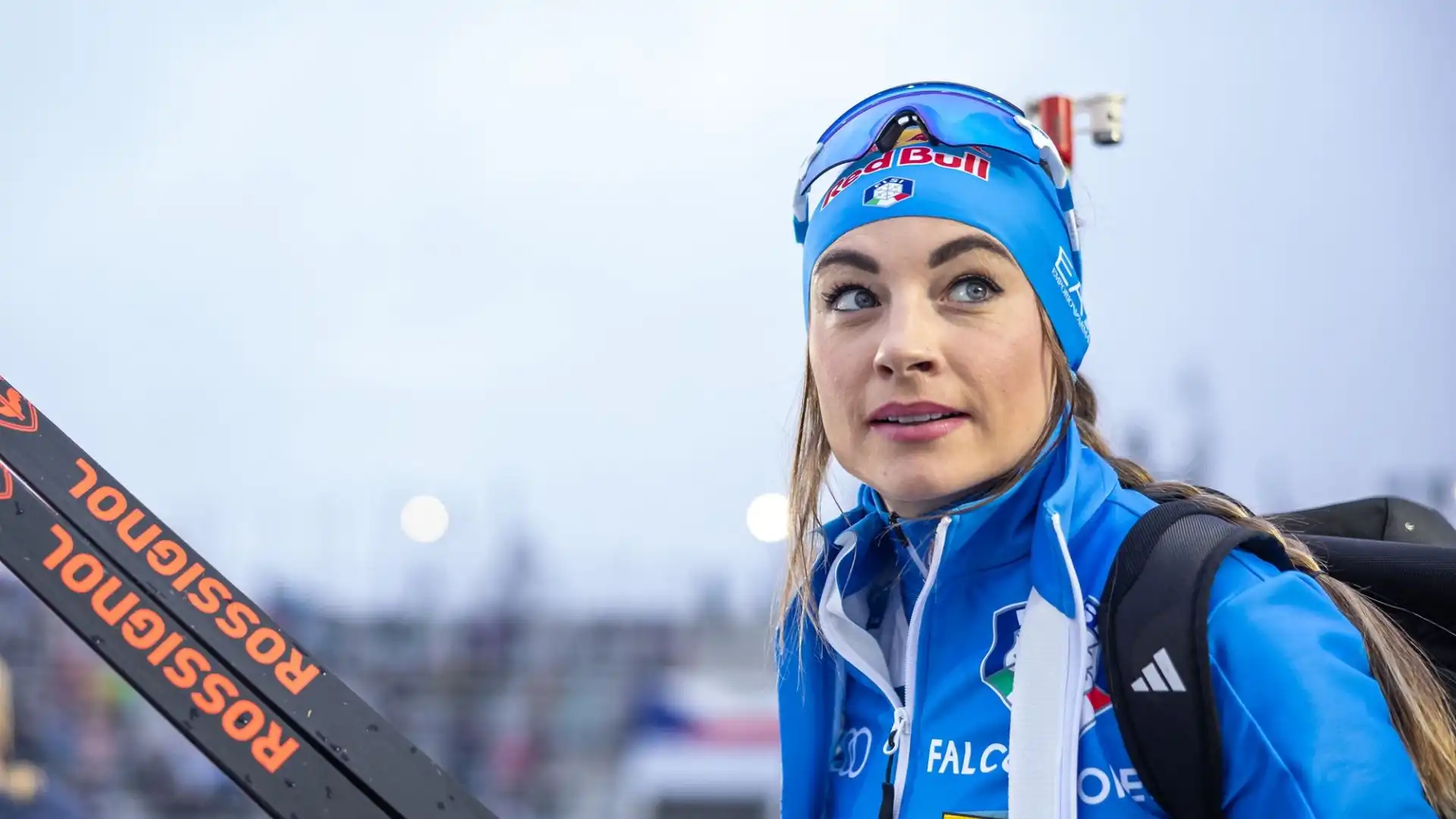 La biatleta azzurra, tre volte campionessa del mondo, ha annunciato che concluderà la sua stagione con la gara di domenica