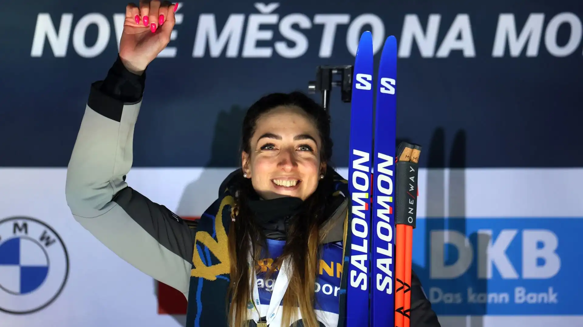 La 29enne sappadina ha conquistato la medaglia d'oro nella gara individuale femminile ai Mondiali di Nove Mesto, in Repubblica Ceca