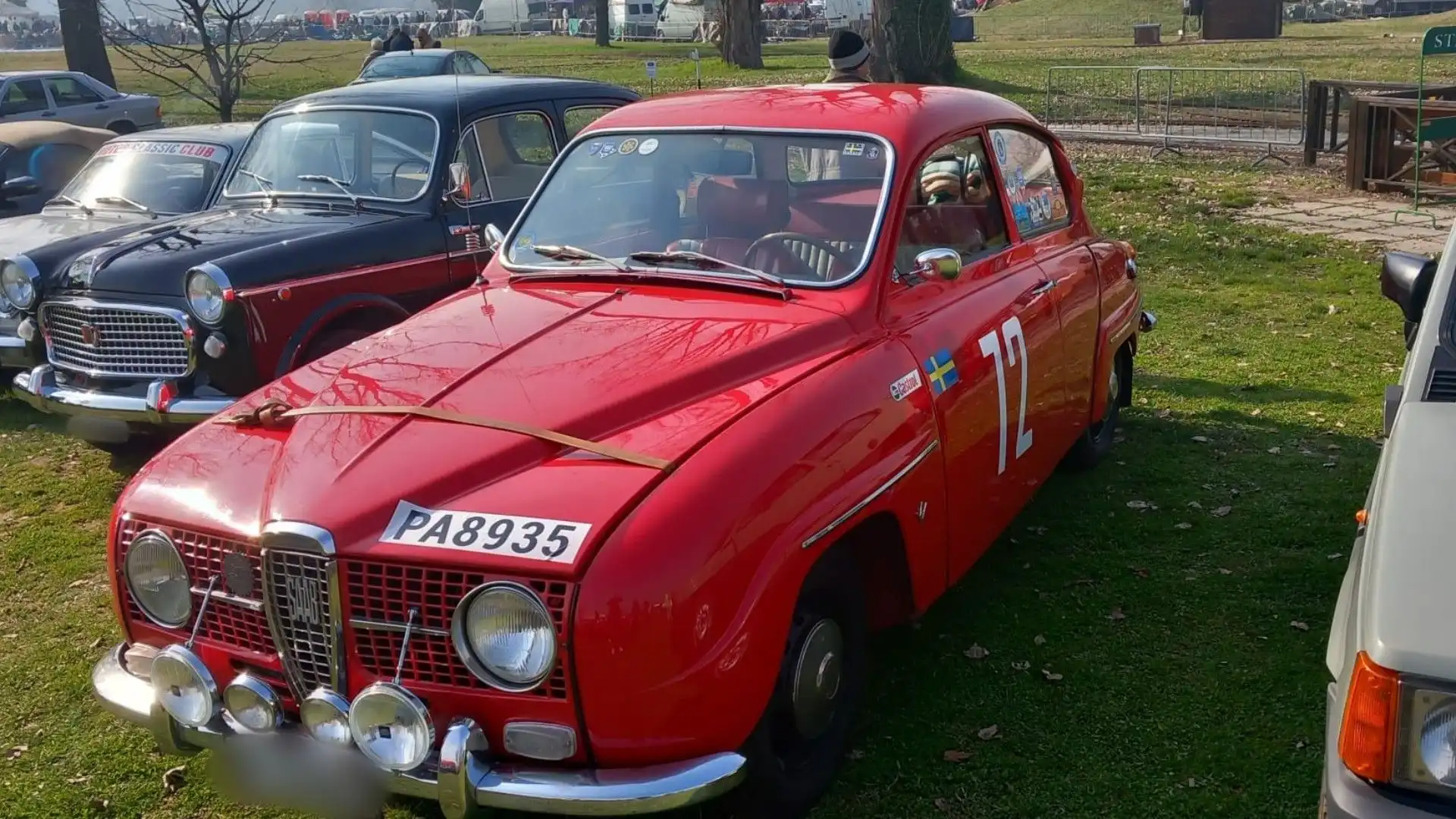 Un'auto maestosa e splendida la Saab 96