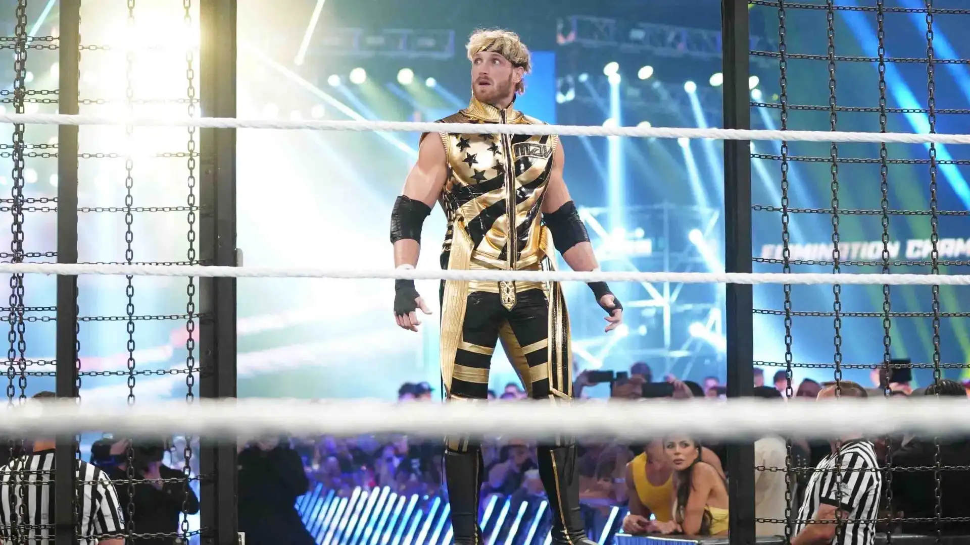 Il campione degli Stati Uniti consegna la vittoria a McIntyre, in un match nel quale AJ Styles aveva impedito a LA Knight di andare avanti.