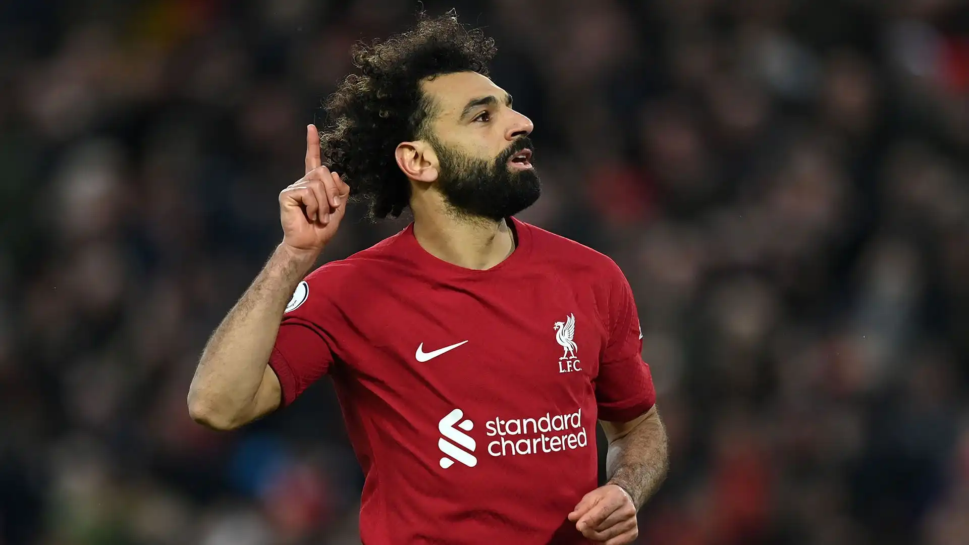 Mohamed Salah: l'attaccante egiziano lascerà il Liverpool in estate e secondo indiscrezioni avrebbe già firmato un precontratto con un club saudita