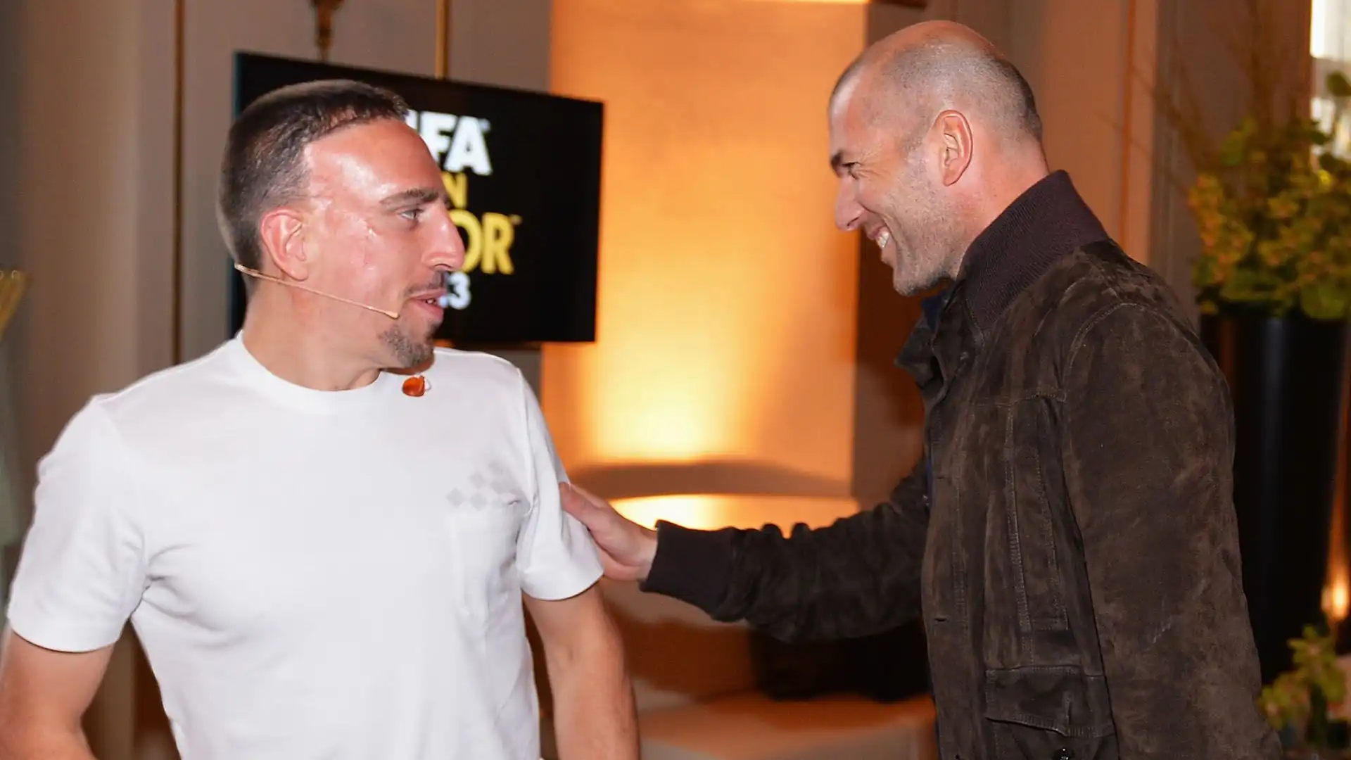 Zidane avrebbe parlato con Franck Ribery, ex compagno nella nazionale francese.