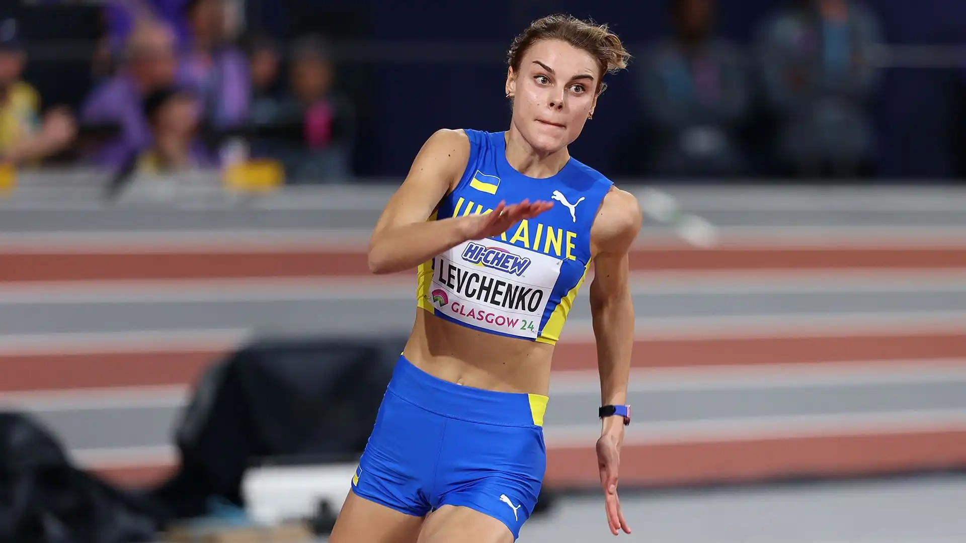 L'atleta ucraina non è riuscita a brillare
