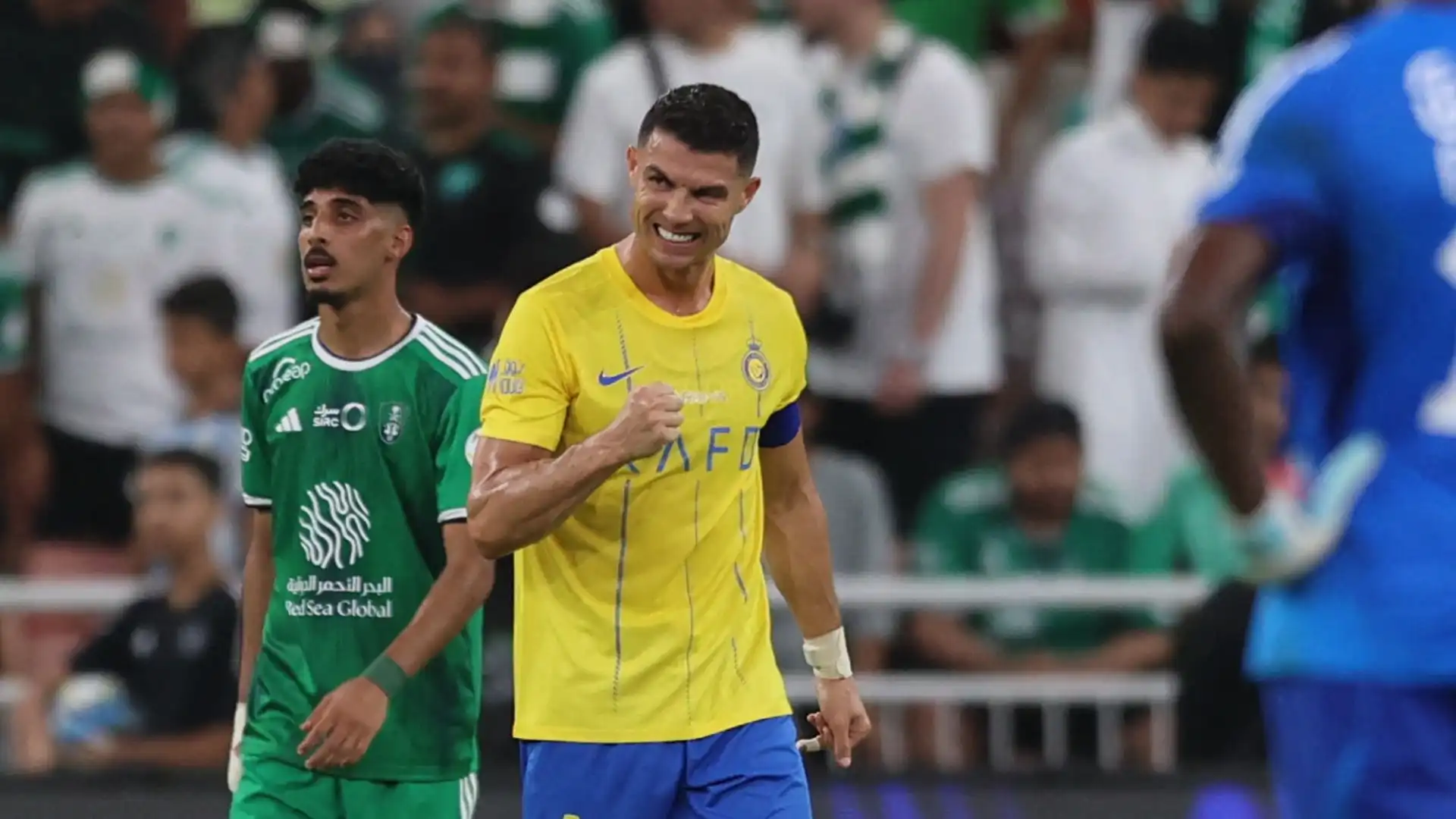 CR7 ha segnato il gol decisivo nella vittoria per 1-0 contro l'Al-Ahli di Firmino, nel campionato saudita