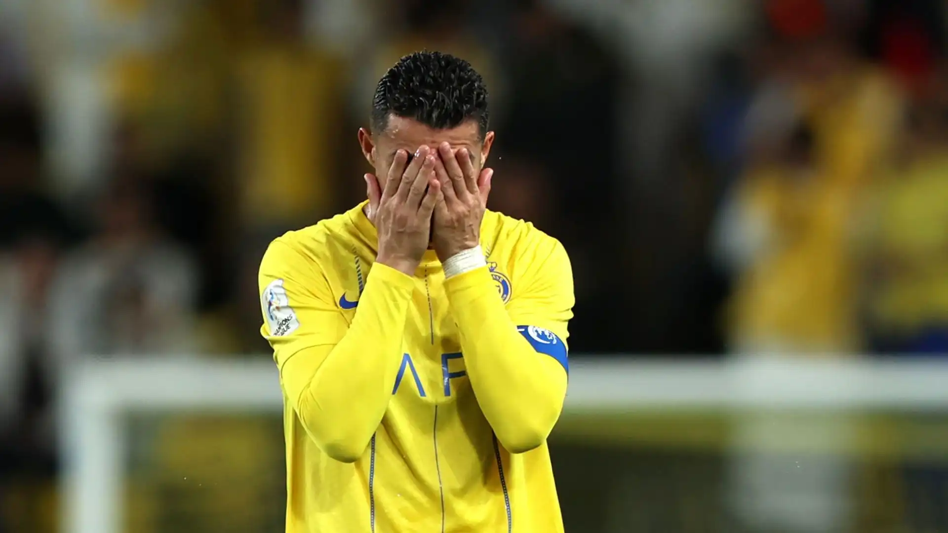 Evidenti la frustrazione e il nervosismo di Ronaldo durante la partita