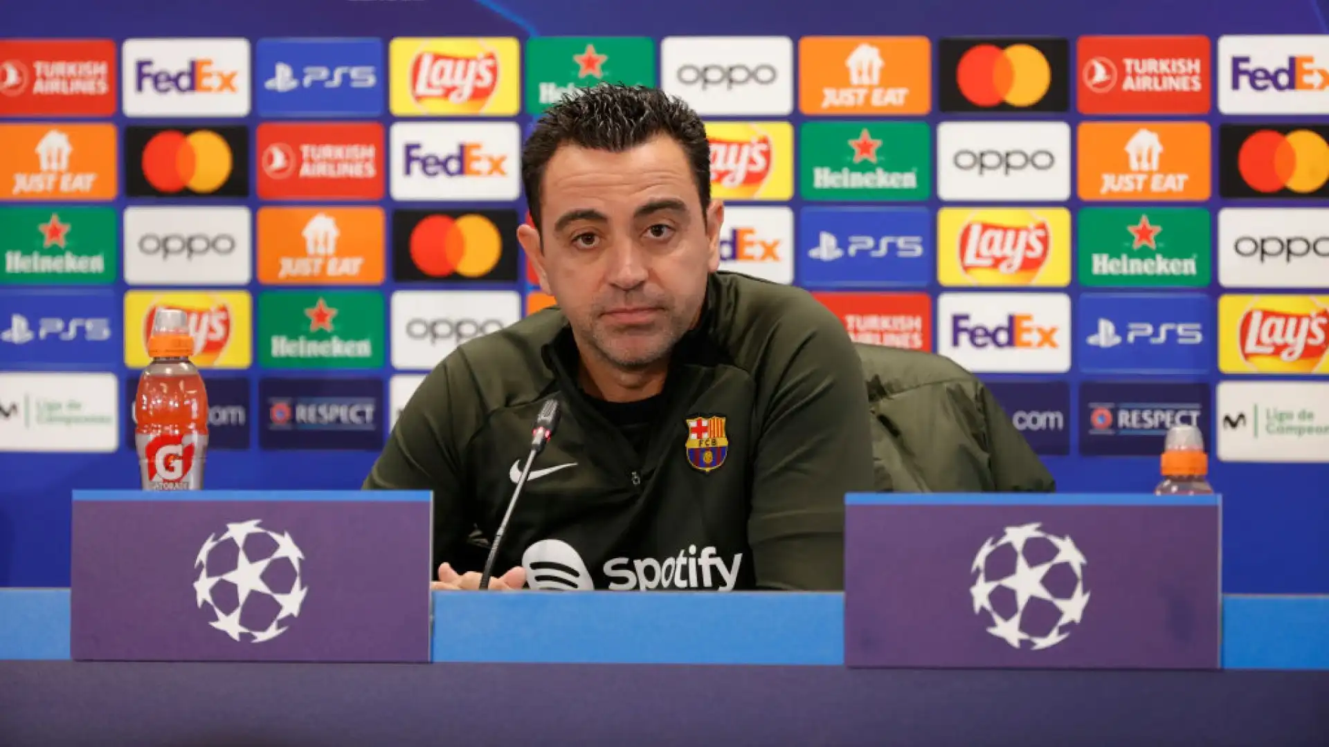 La società catalana ha pensato all'allenatore del PSG per sostituire Xavi