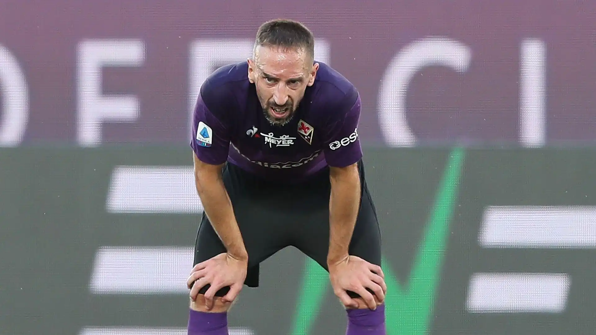 Lasciato il Bayern Monaco, Ribery ha giocato per Fiorentina e Salernitana