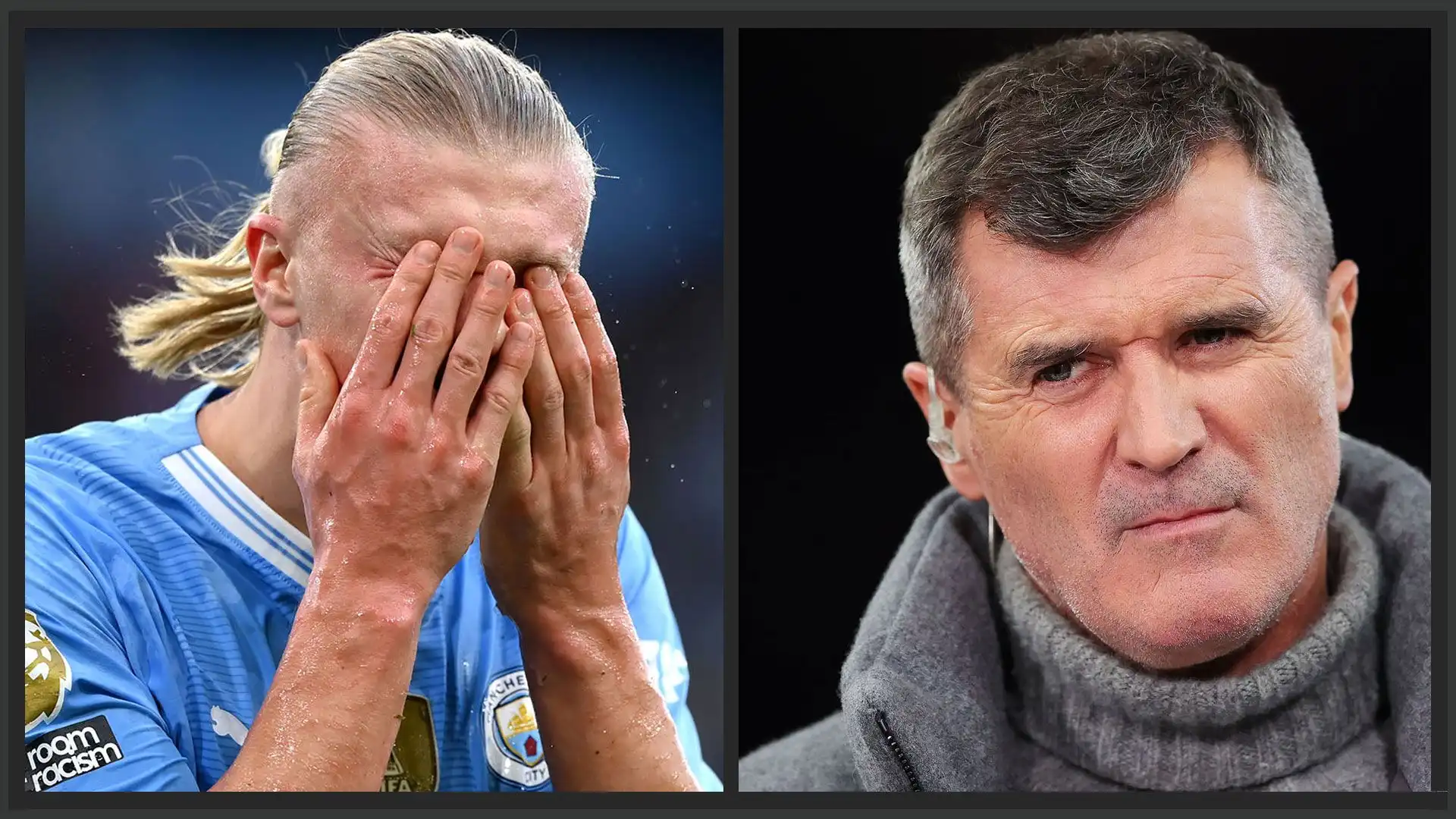 Durissimo attacco della leggenda del Manchester United Roy Keane a Erling Haaland