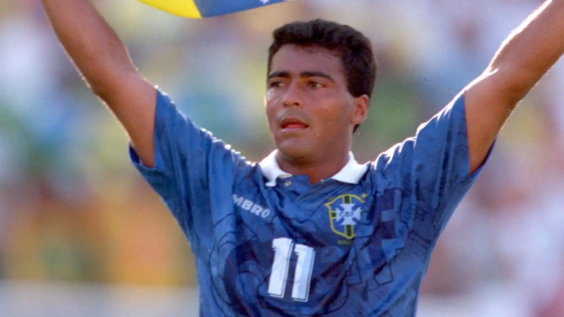 5- Immancabile Romário, attaccante formidabile che ha segnato 765 gol in carriera