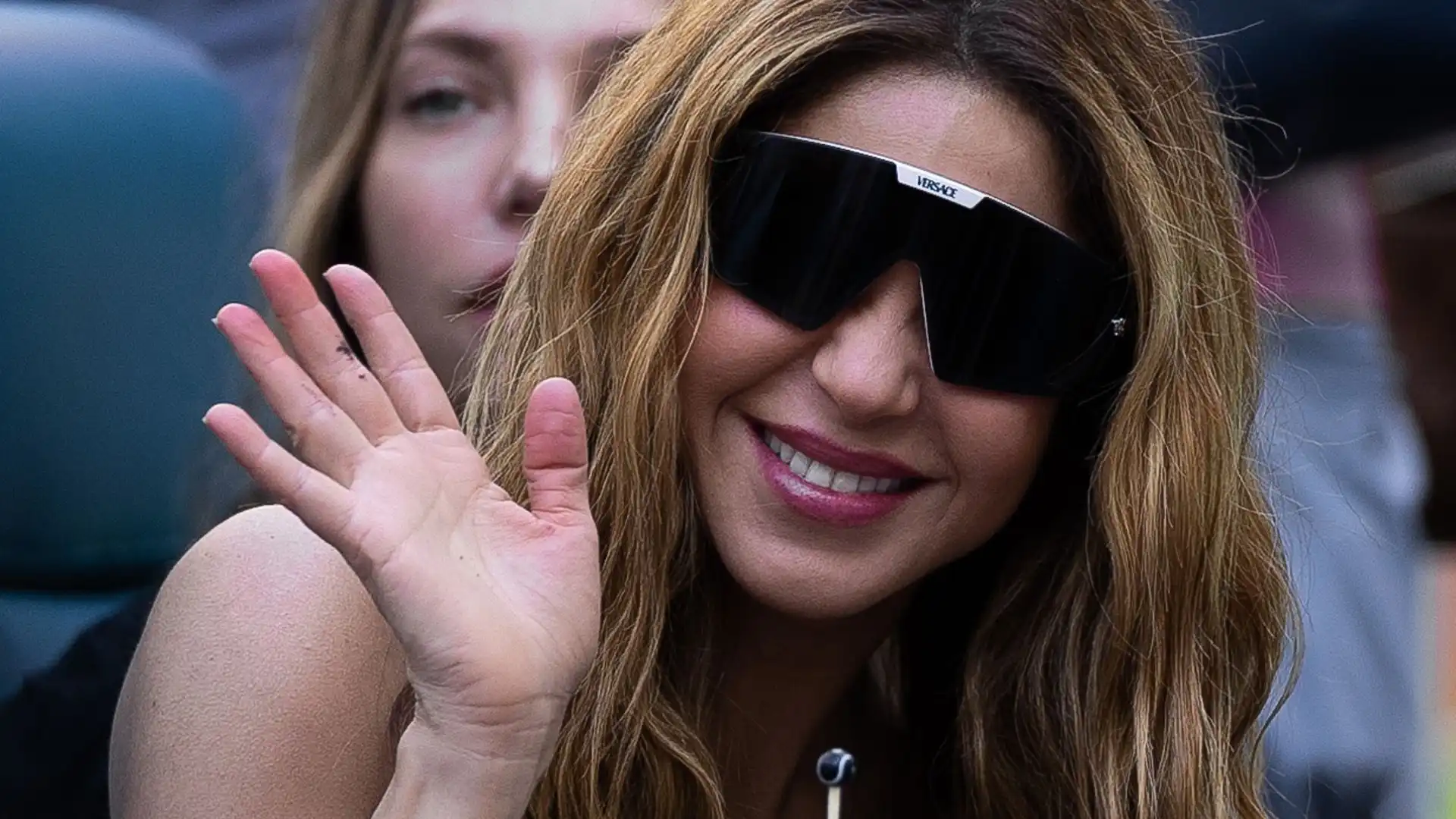 Una Shakira finalmente sorridente non è passata inosservata a Miami