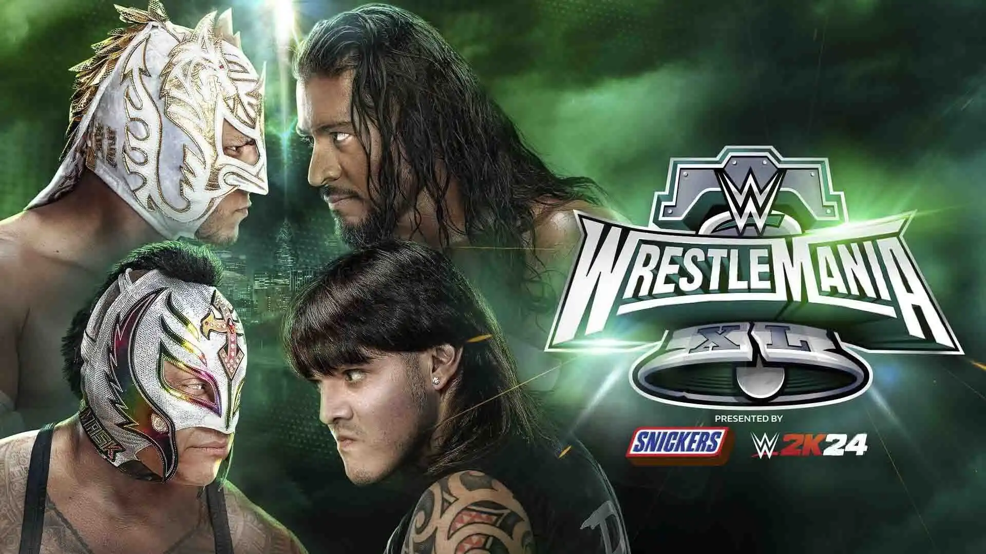 Tag Team Match (Night 1): LWO (Rey Mysterio & Dragon Lee) vs Santos Escobar & Dominik Mysterio