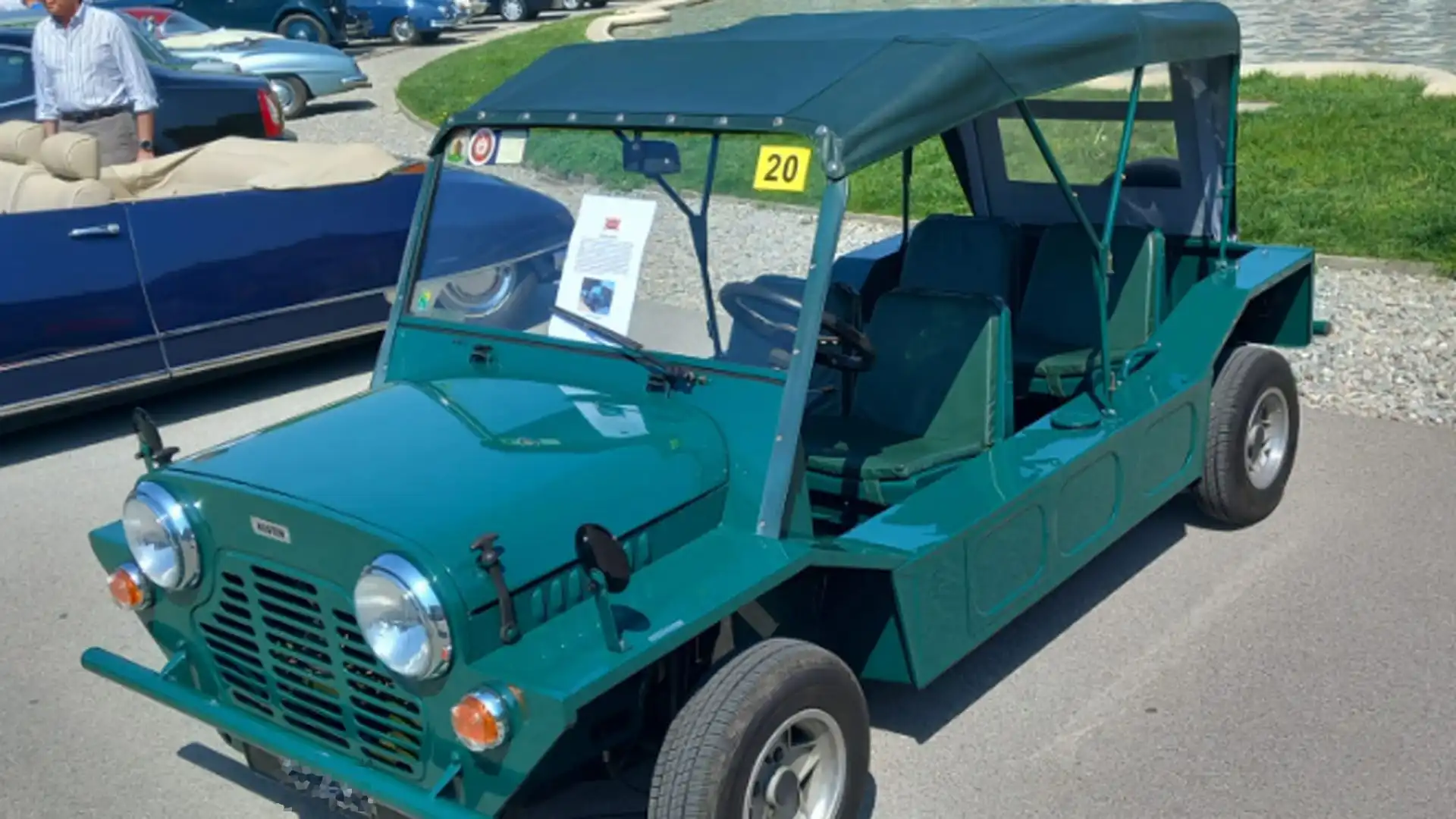 E' decisamente particolare la storia dell'Austin Bmc Moke