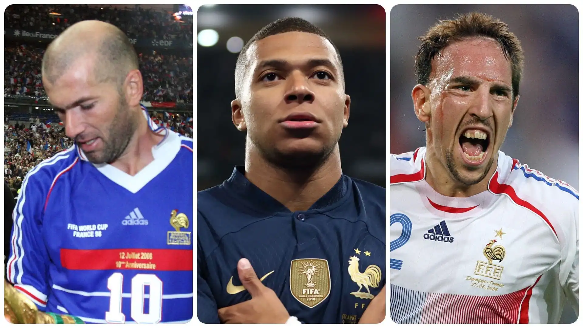 I 10 migliori calciatori francesi della storia: foto (FourFourTwo)