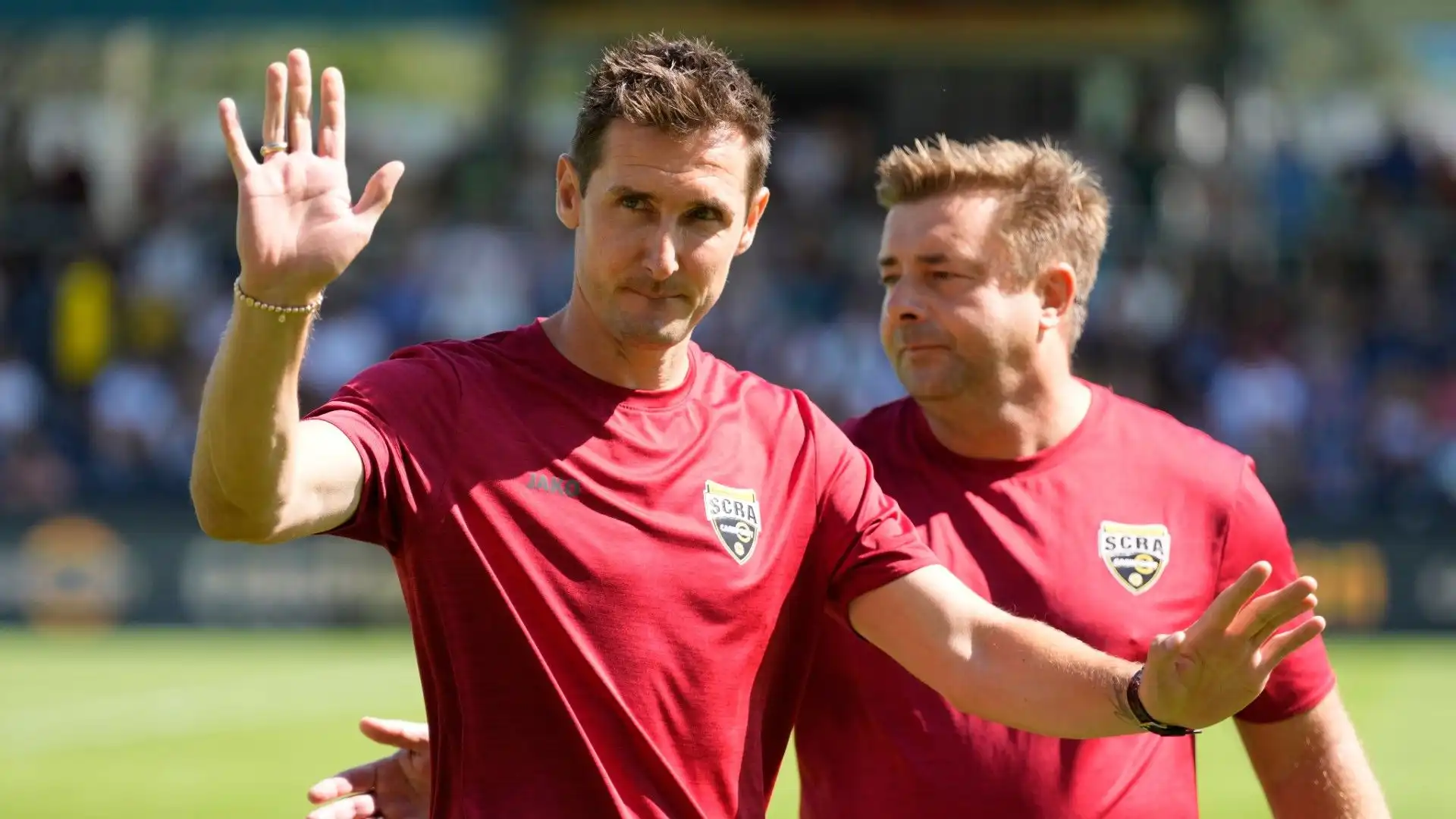 Panchina in Serie A per Miroslav Klose: le immagini